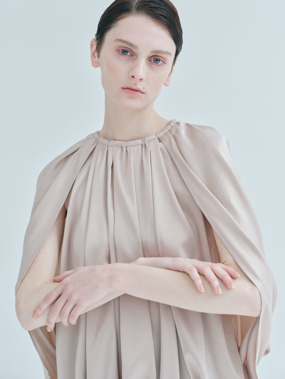 Balloon cape Blouse