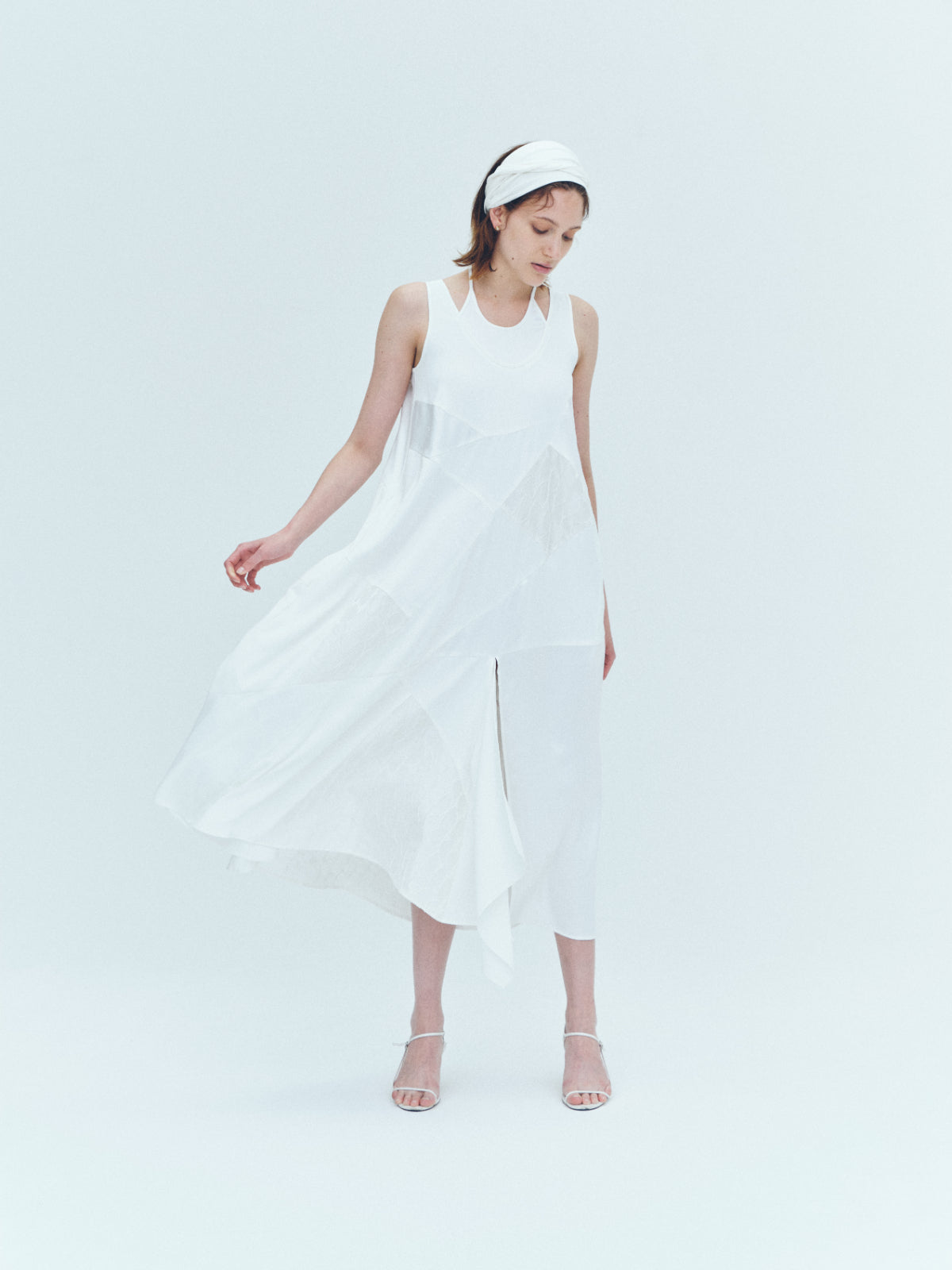 Layered blocking Dress