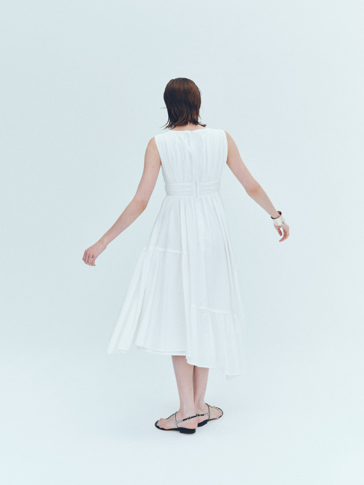 Irregular hem twist Dress