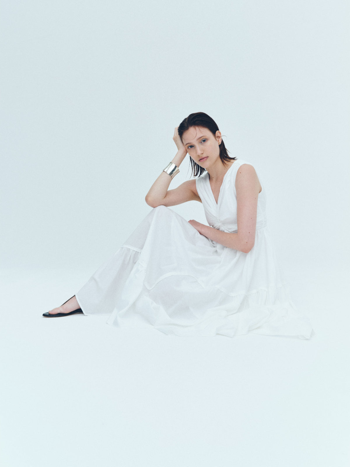 Irregular hem twist Dress