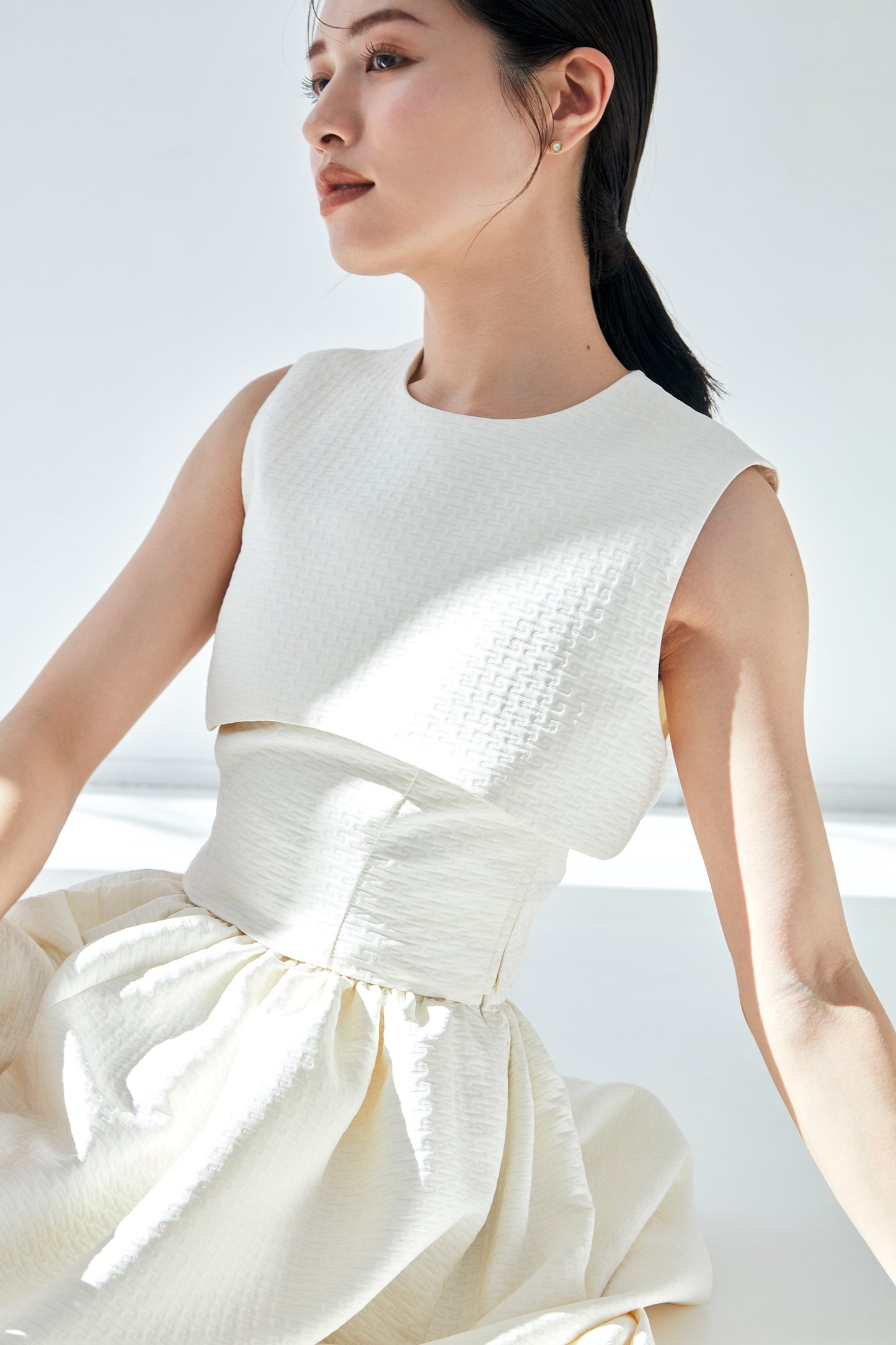 3way Jacquard dress