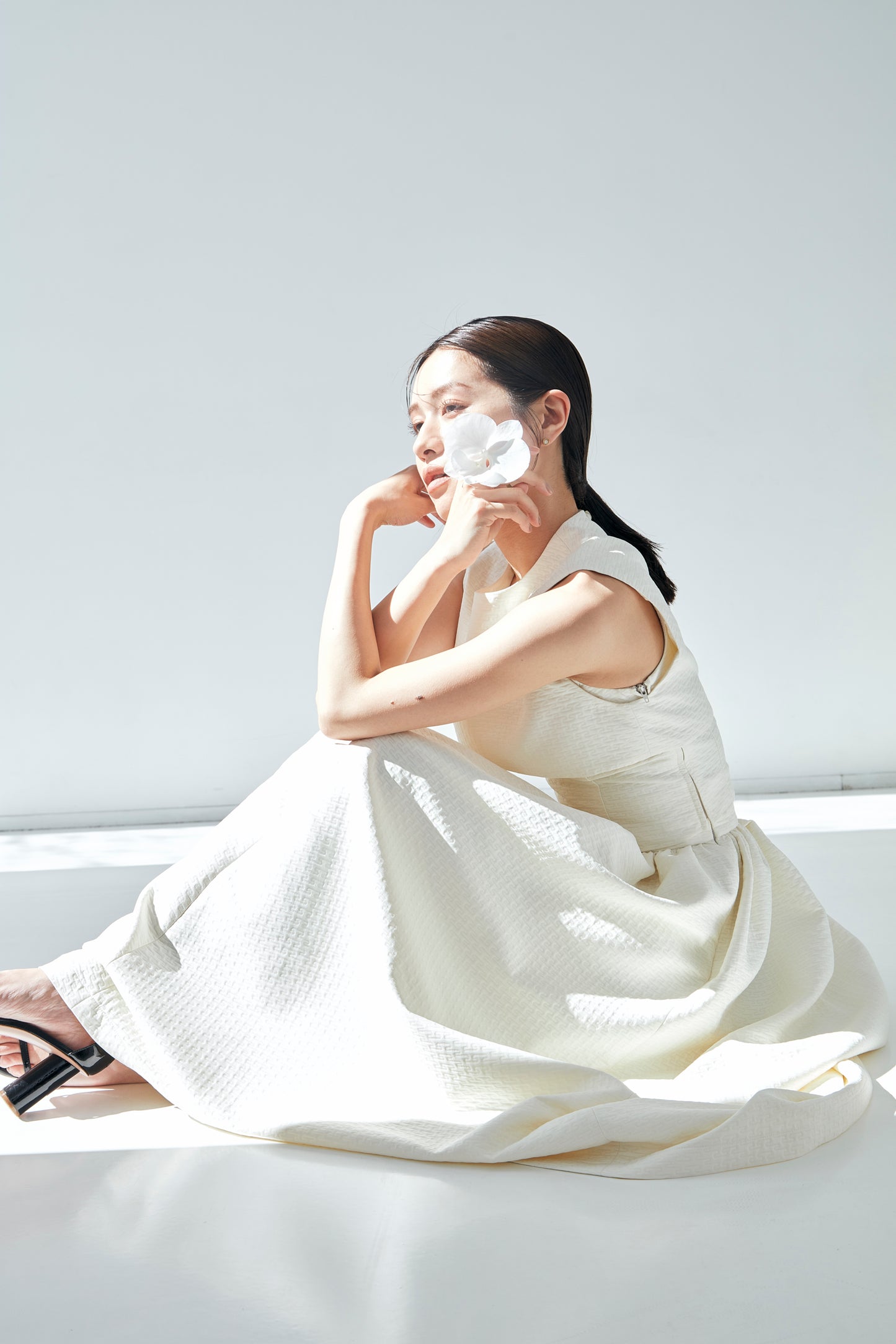 3way Jacquard dress