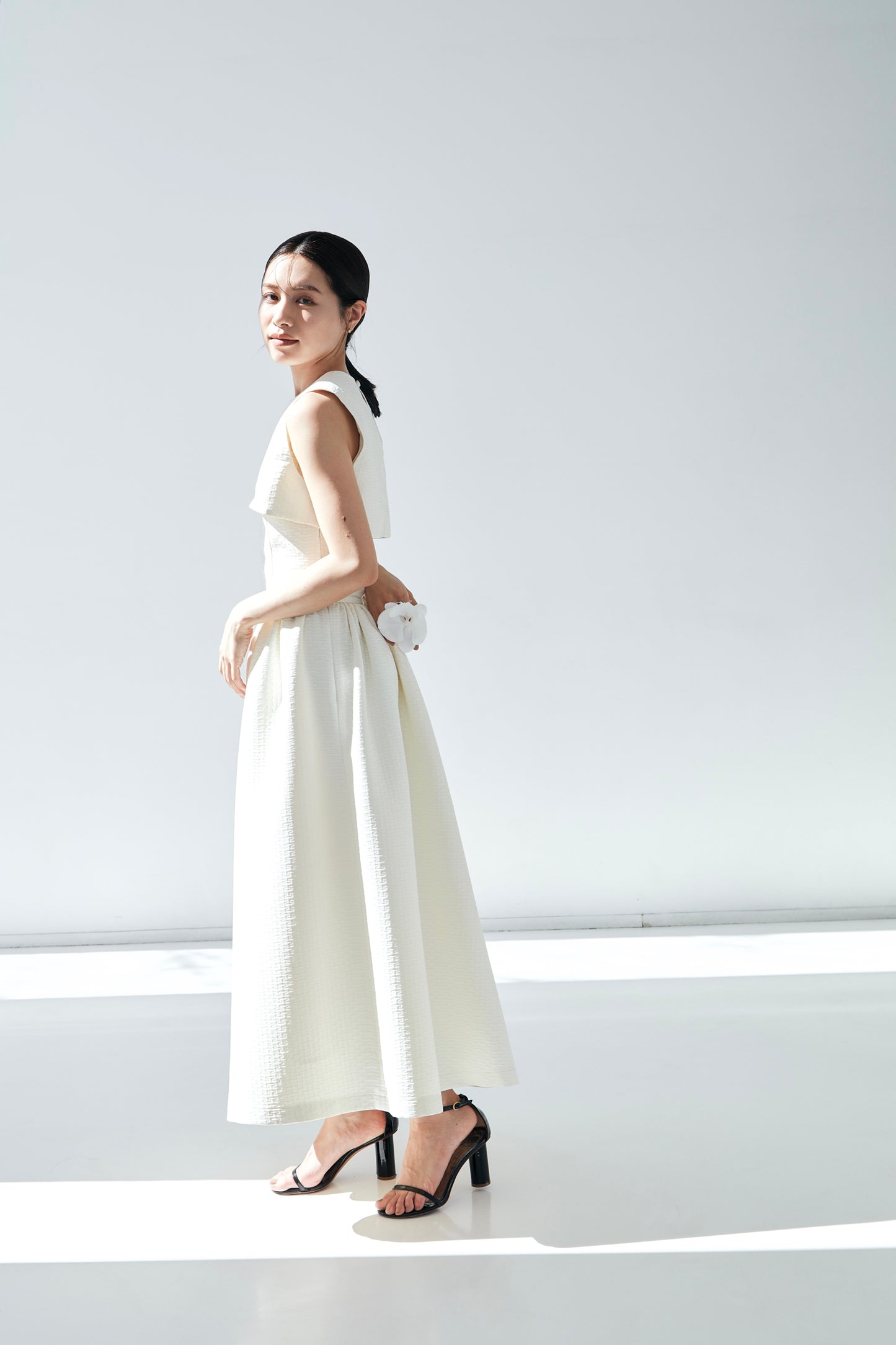 3way Jacquard dress