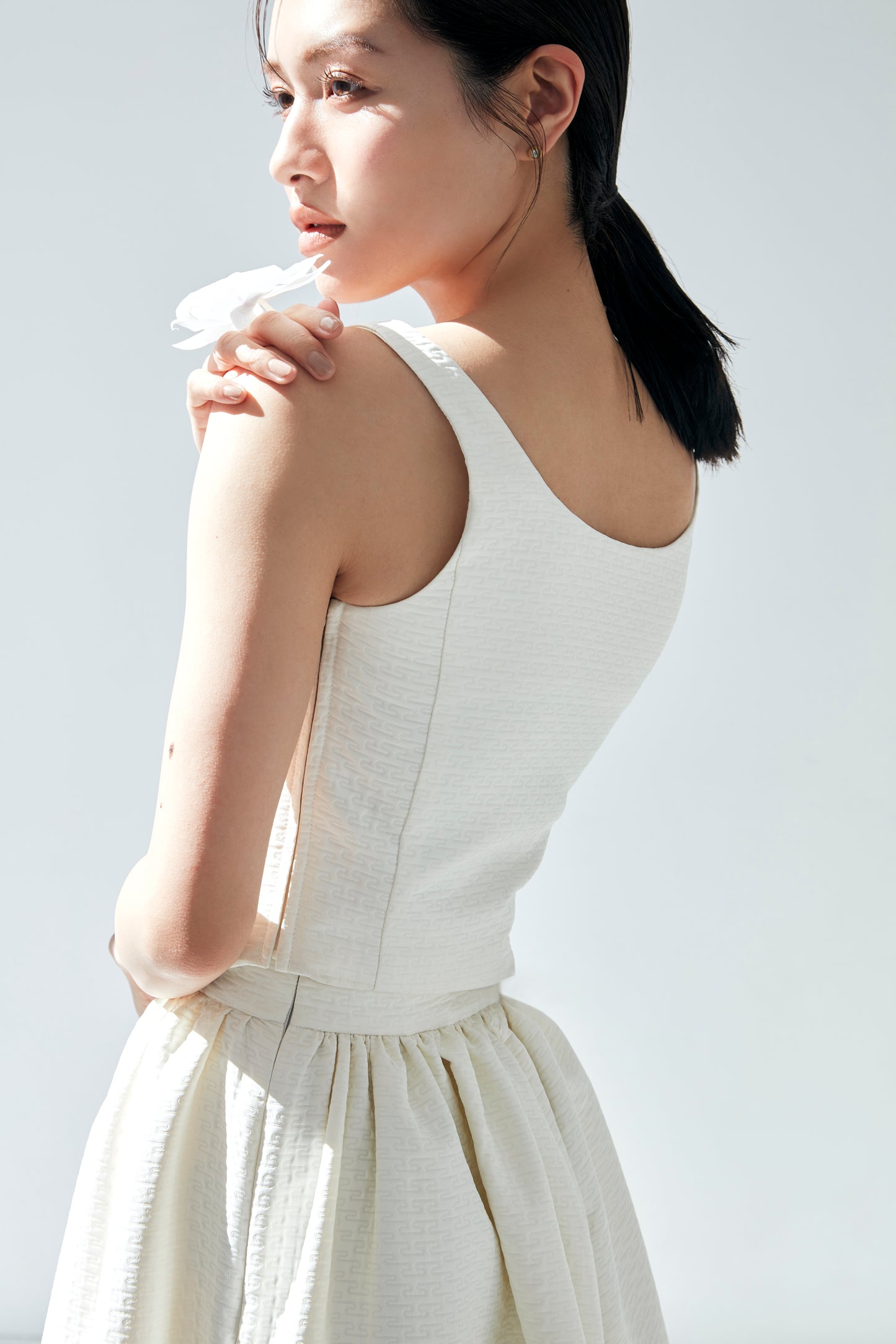 3way Jacquard dress