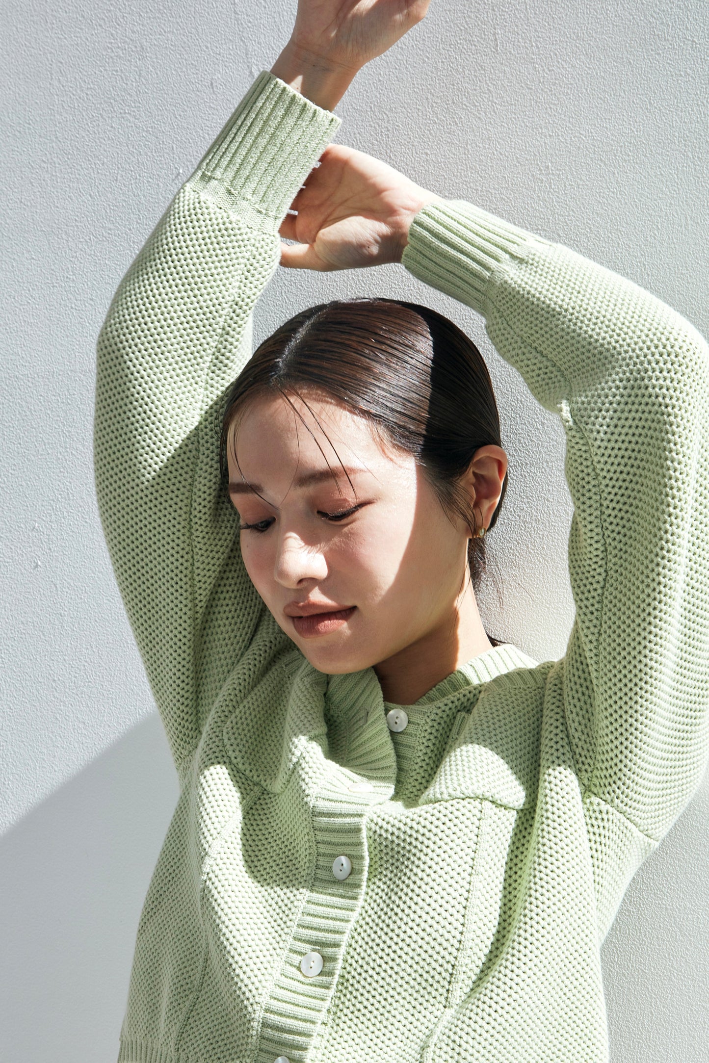 【再入荷】Basket Knit Cardigan