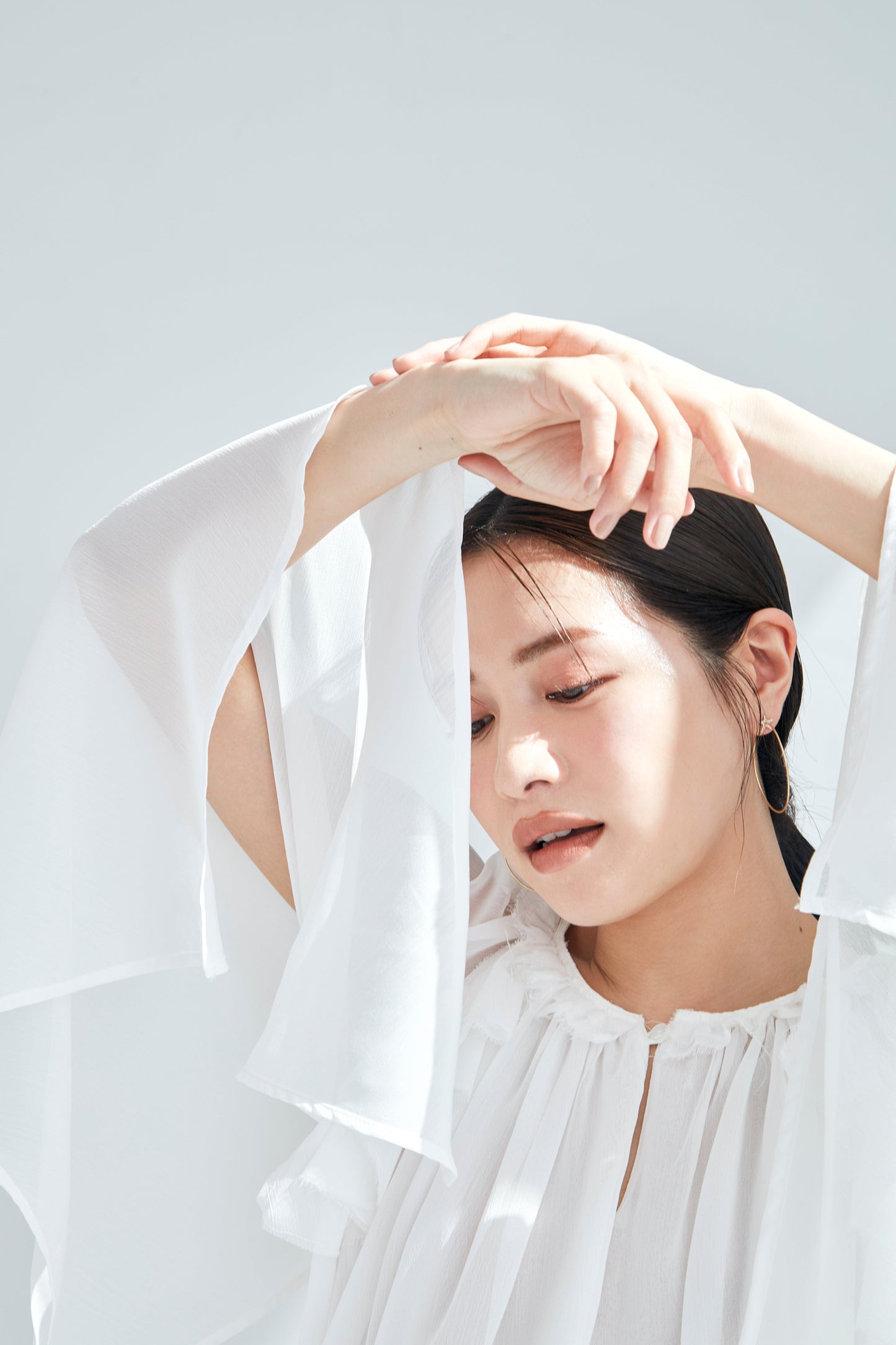 Ruffle chiffon Blouse