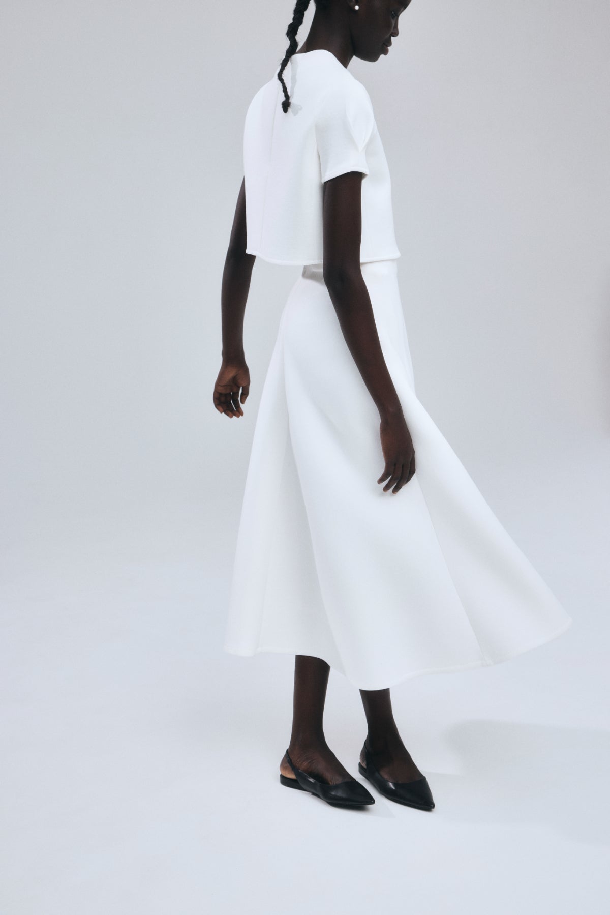 Double Knit Spiral Skirt