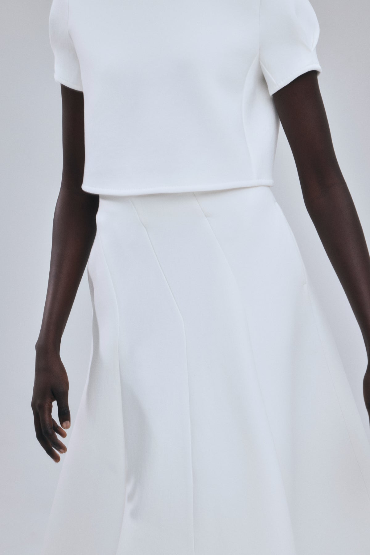Double Knit Spiral Skirt