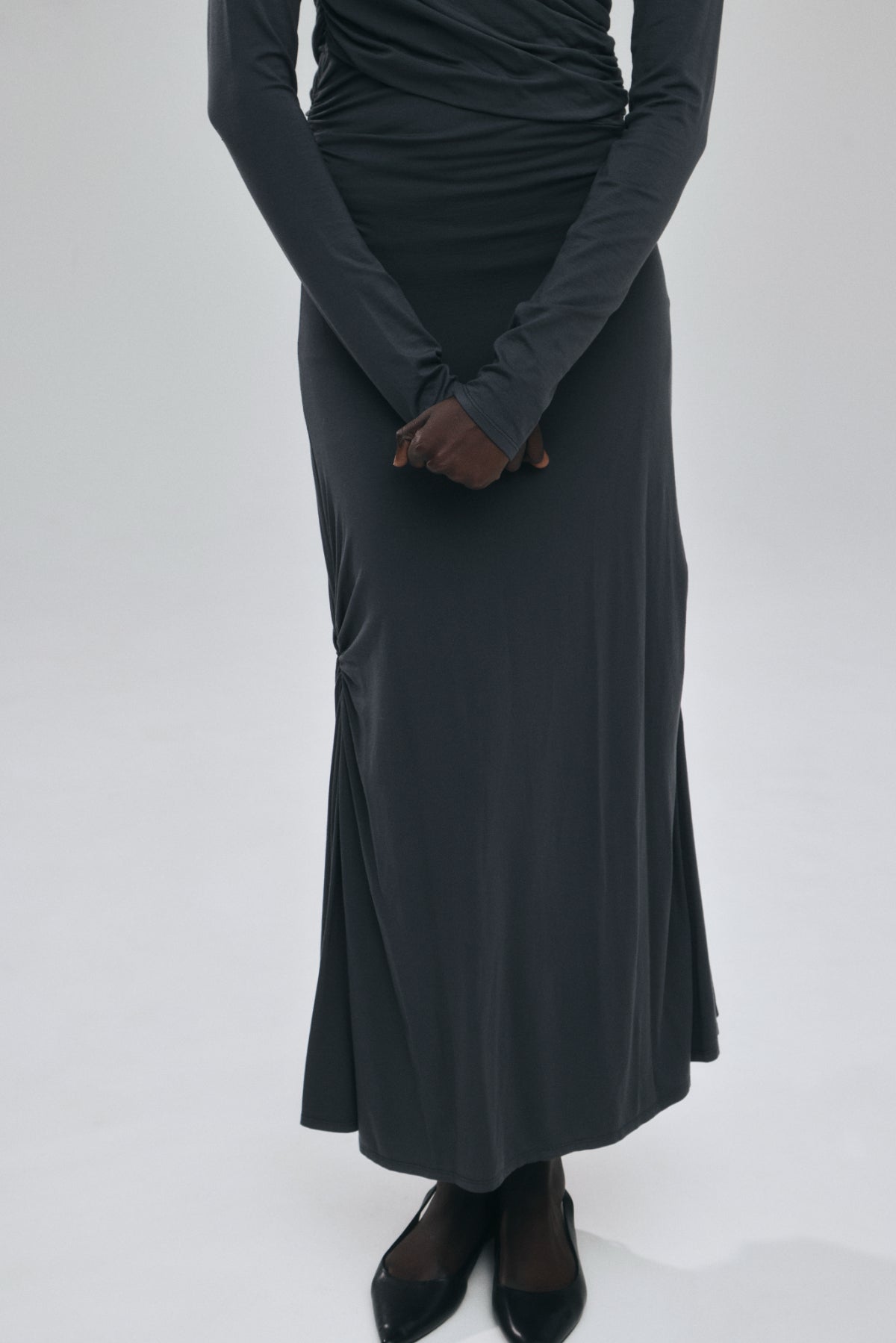 Cache-coeur Drape Jersey Dress