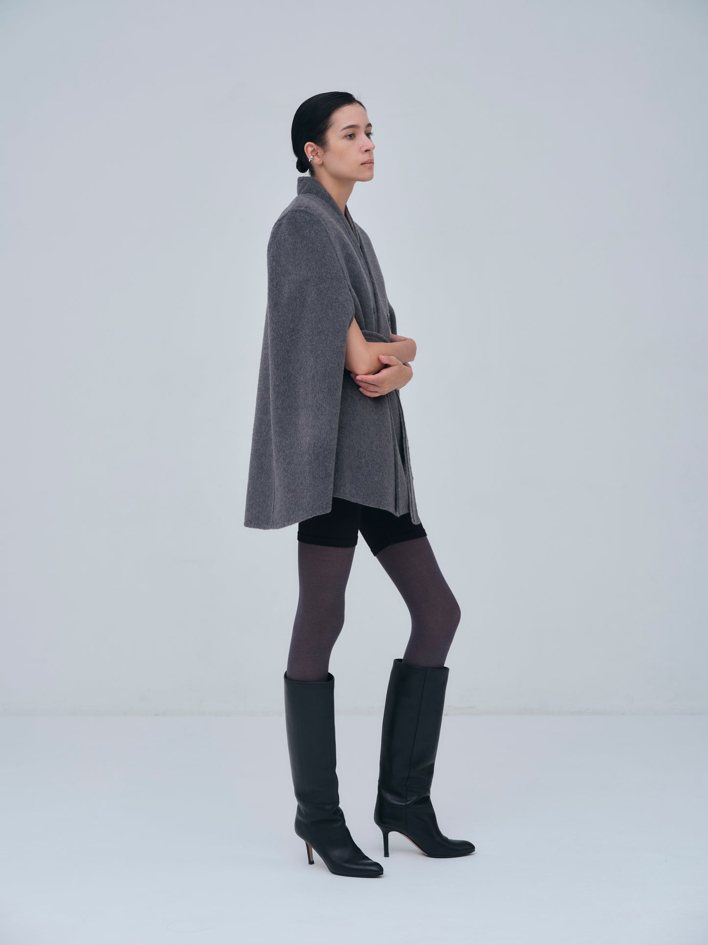 Dual Face Cape Coat