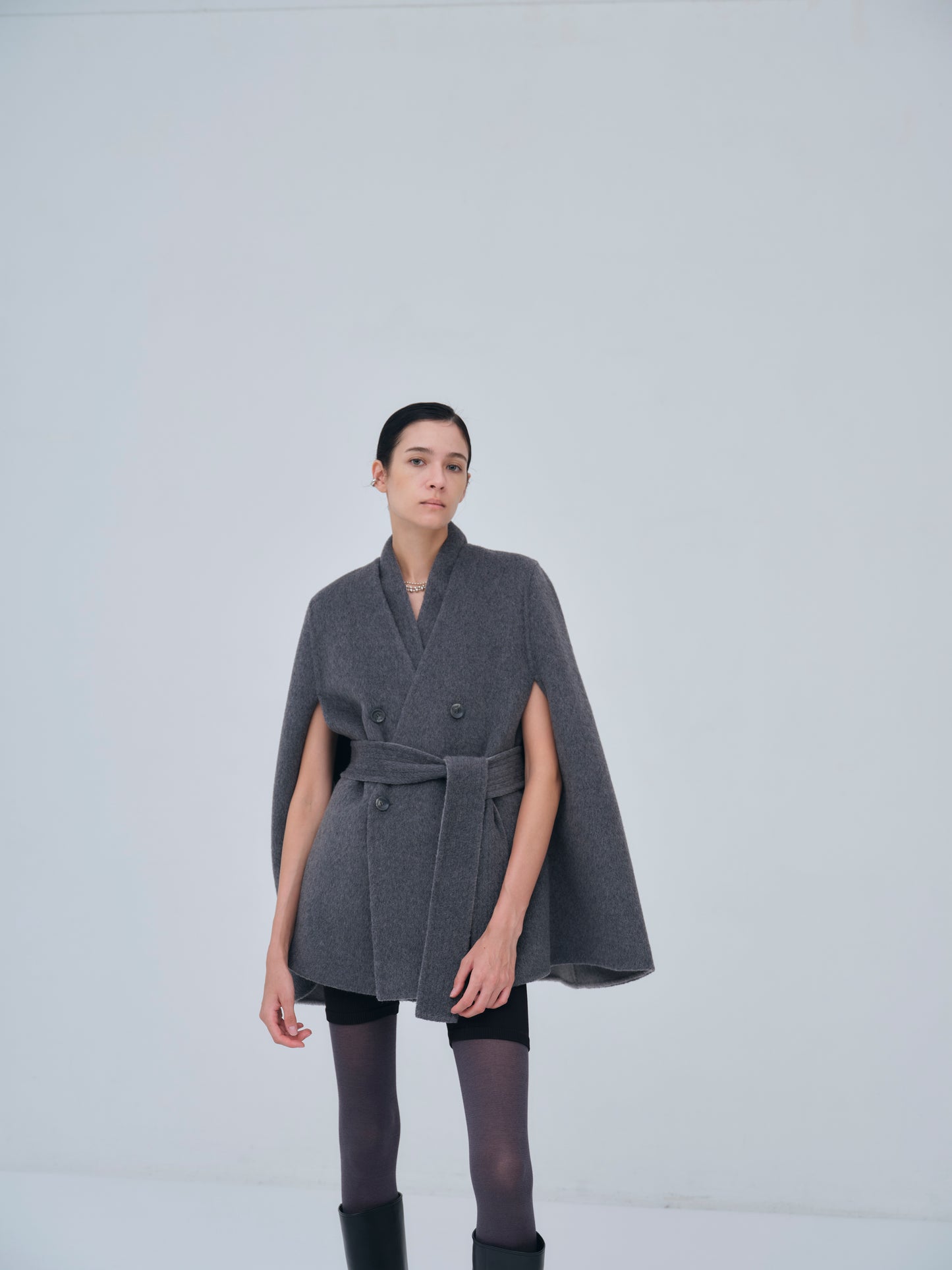 Dual Face Cape Coat