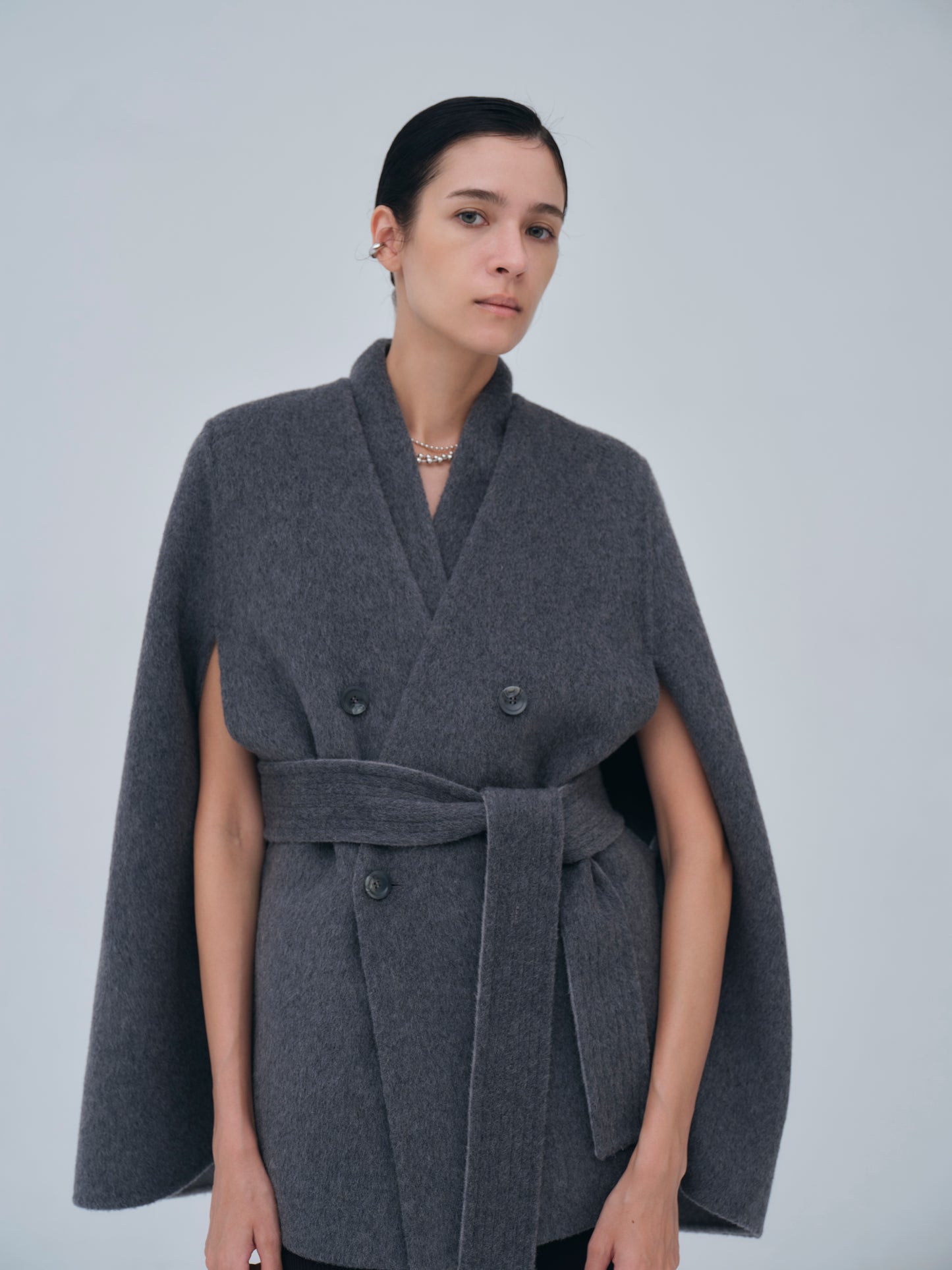 Dual Face Cape Coat