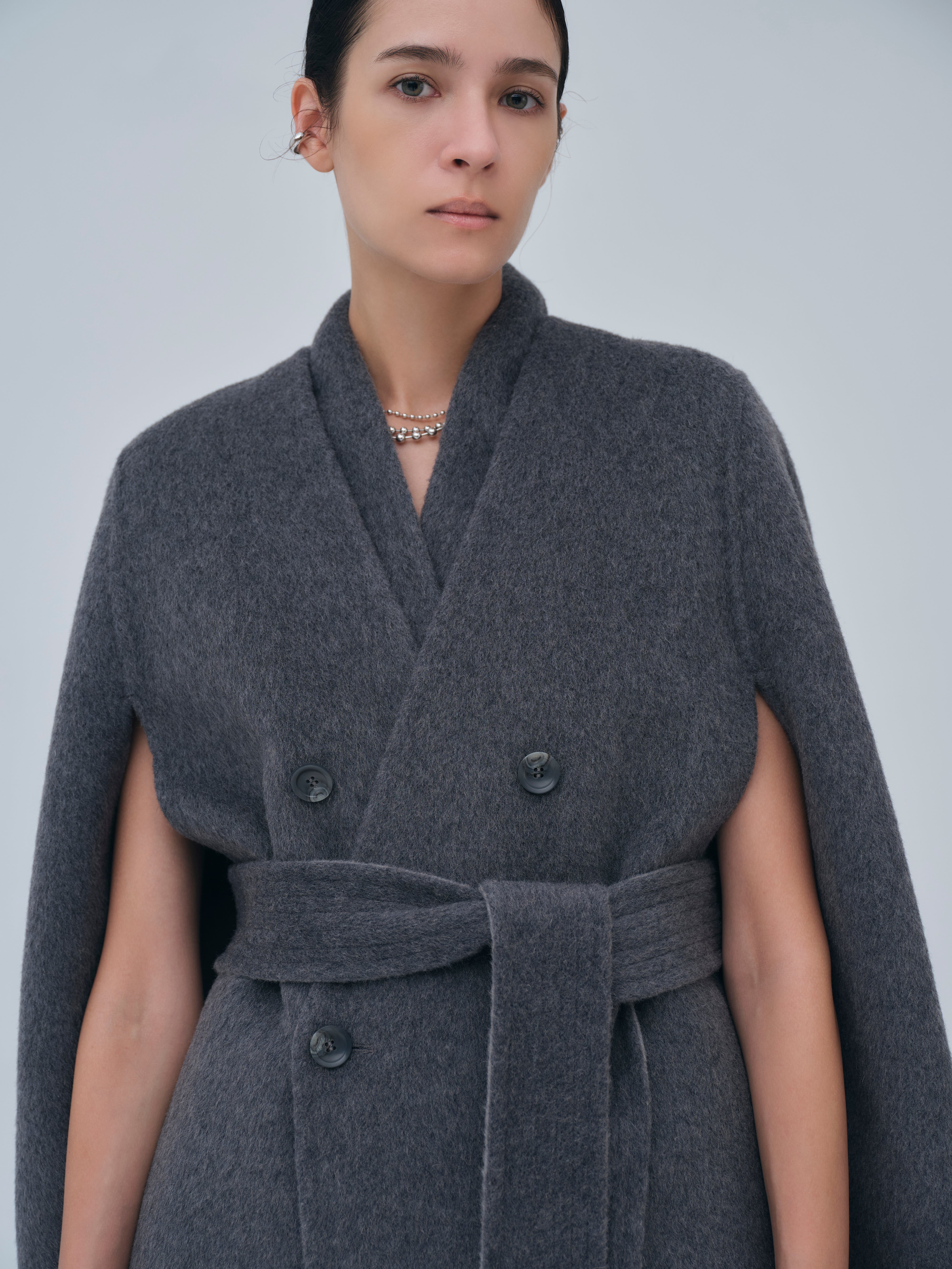 Dual Face Cape Coat