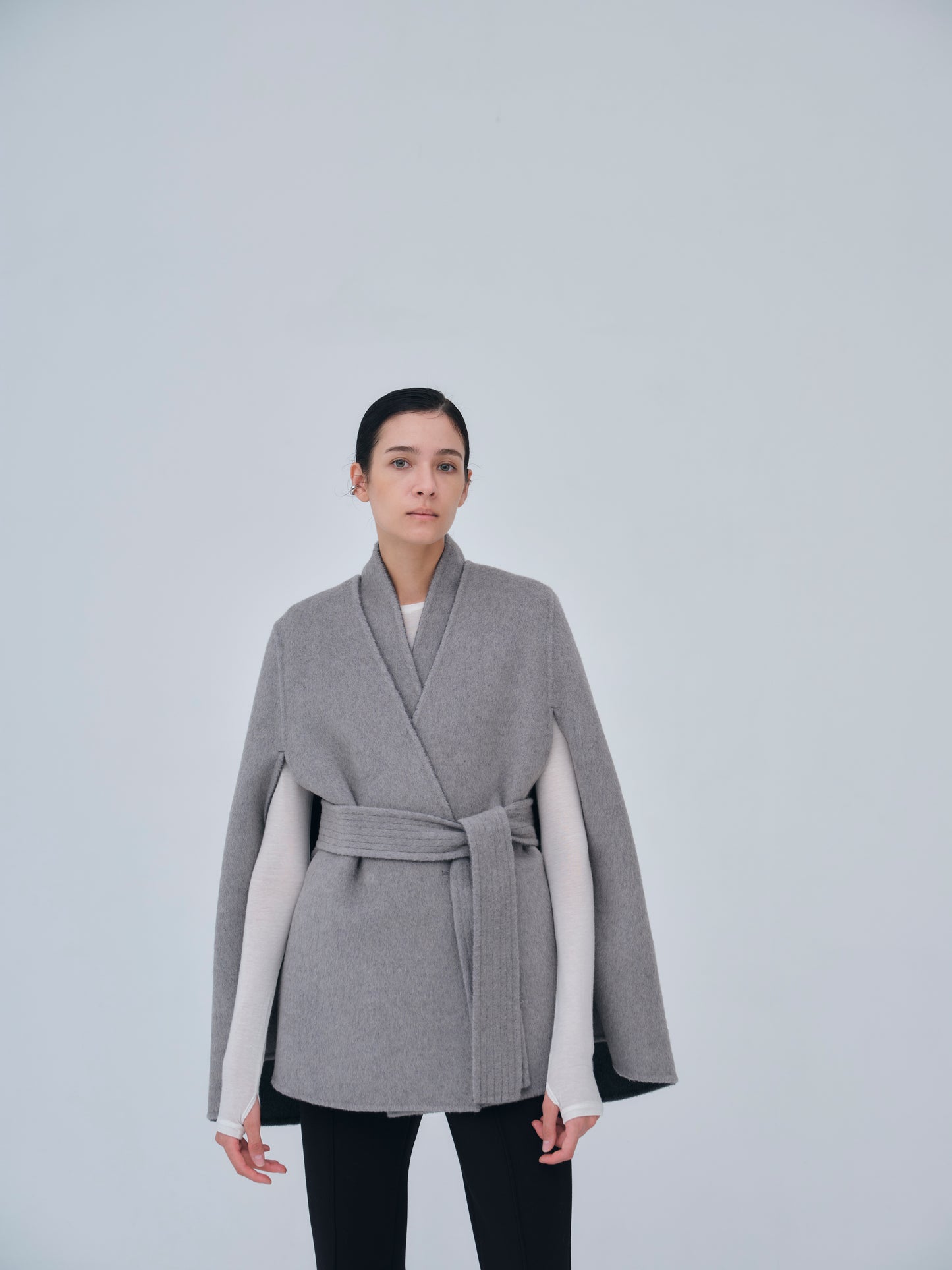 Dual Face Cape Coat