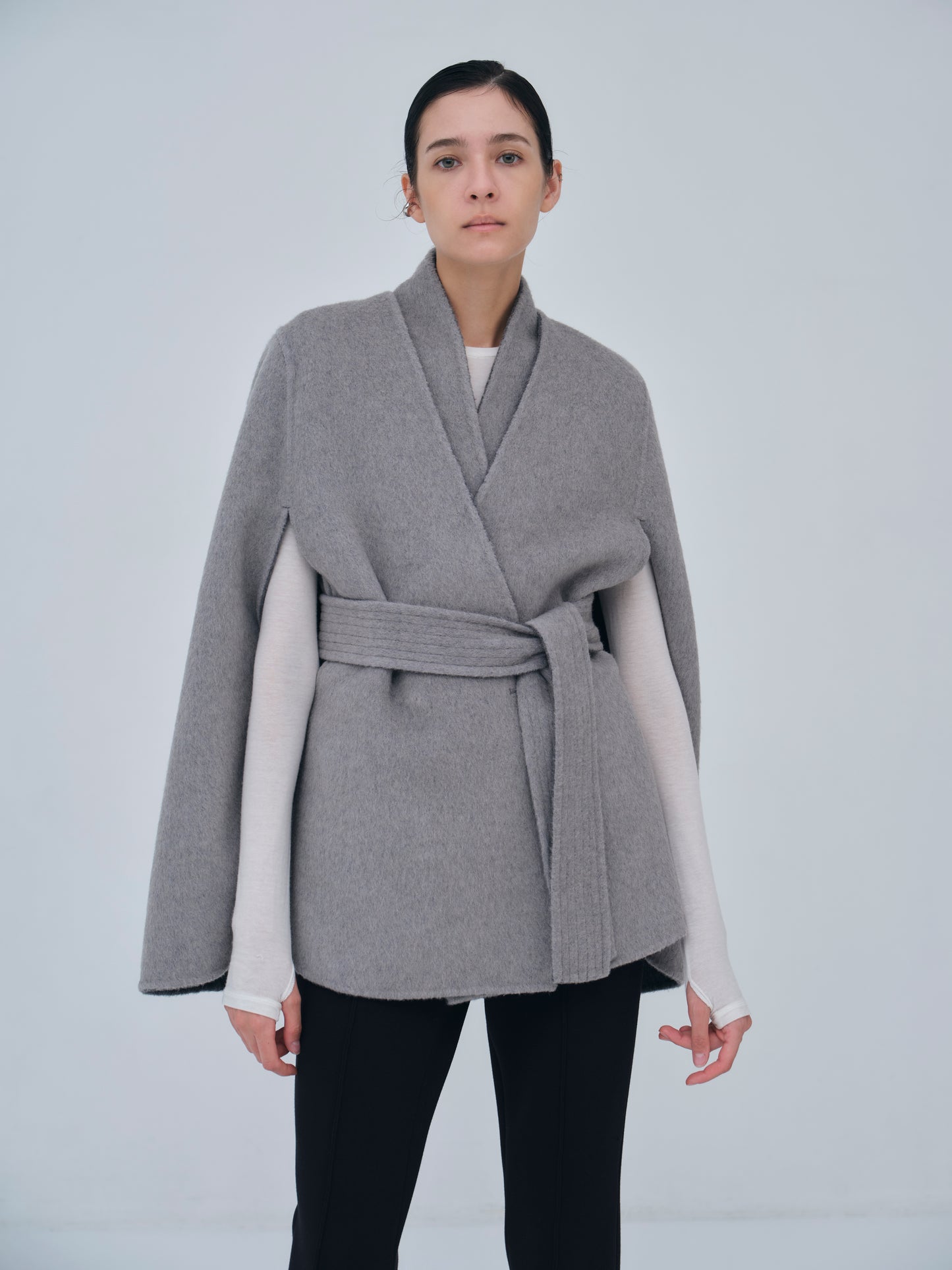 Dual Face Cape Coat