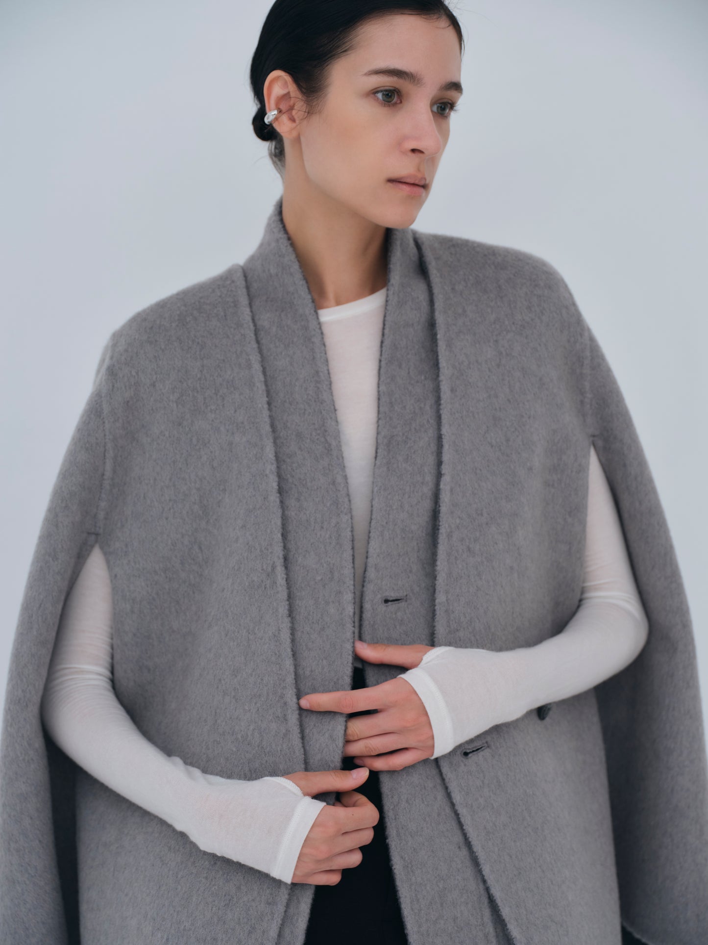 Dual Face Cape Coat