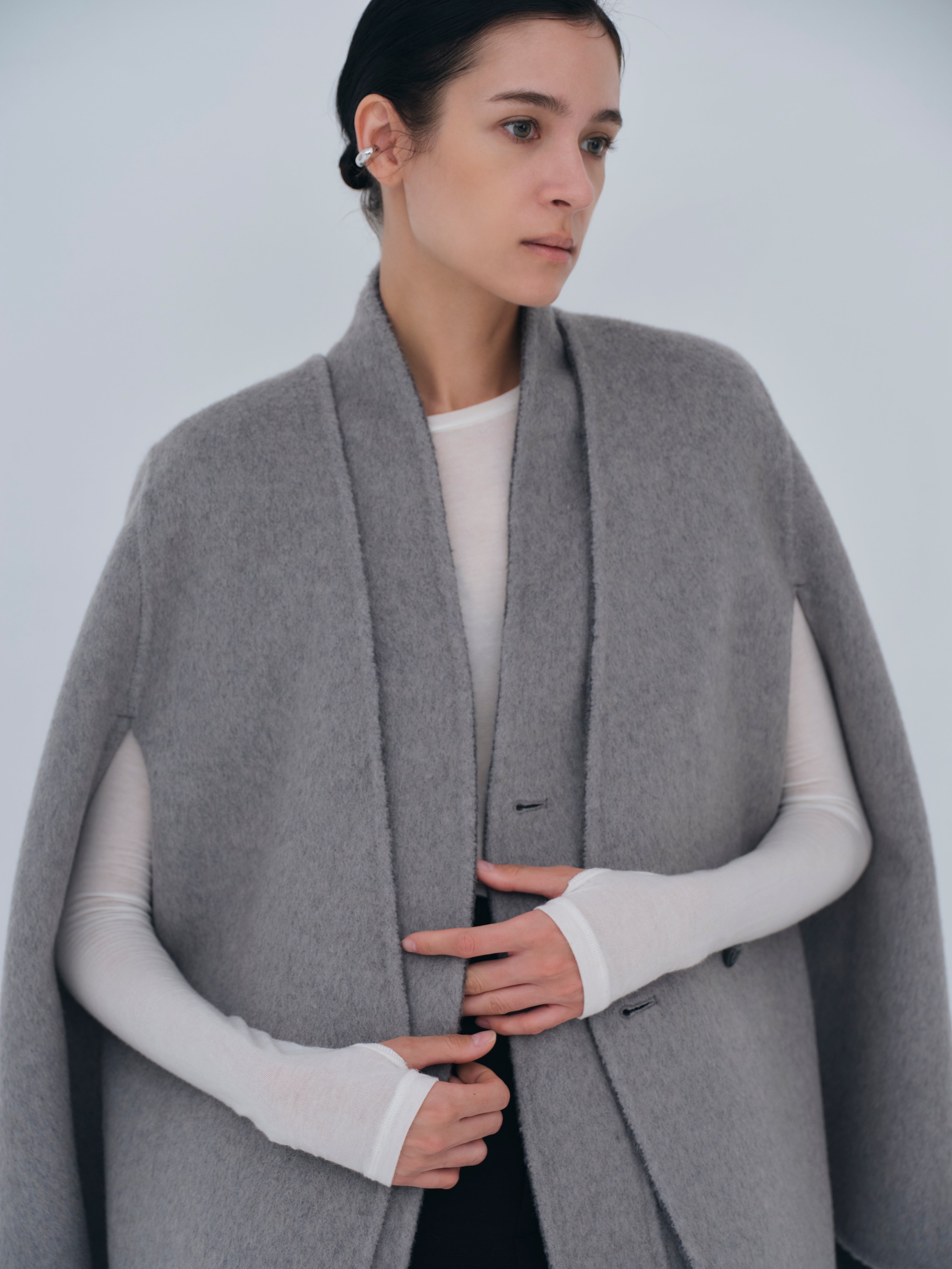 Dual Face Cape Coat