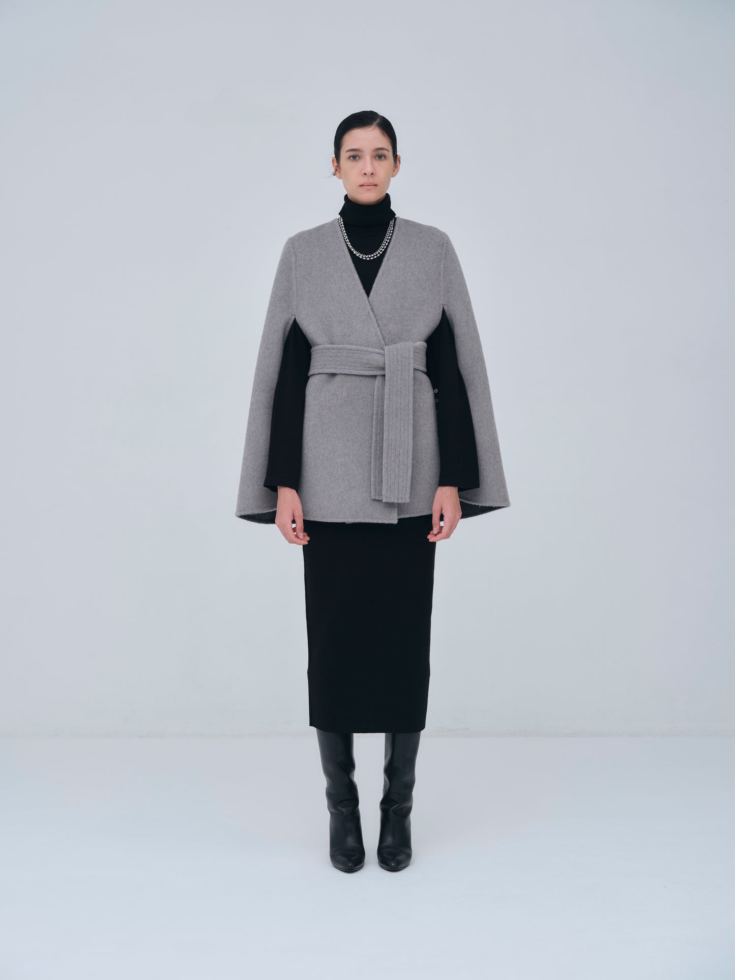 Dual Face Cape Coat