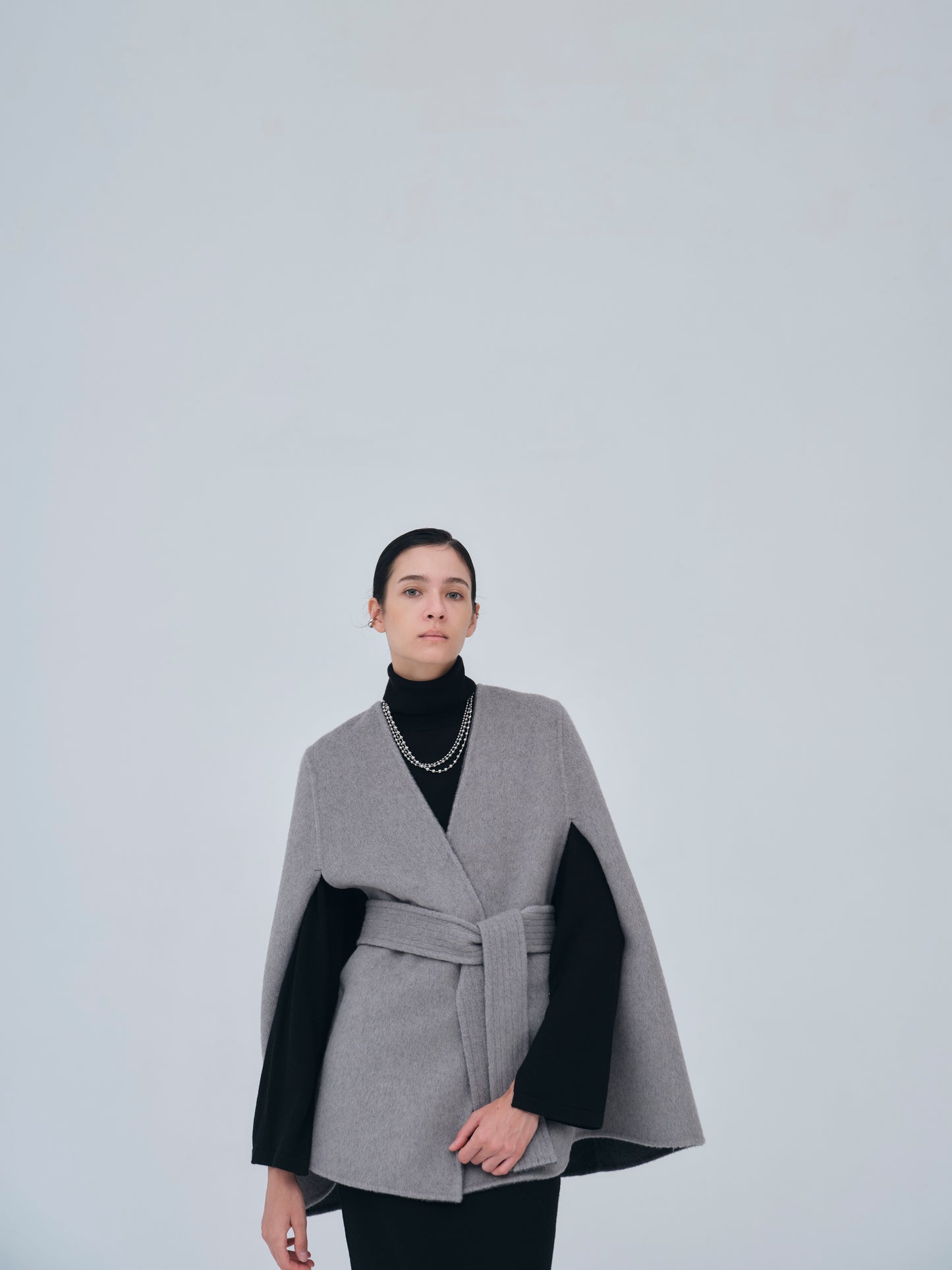 Dual Face Cape Coat