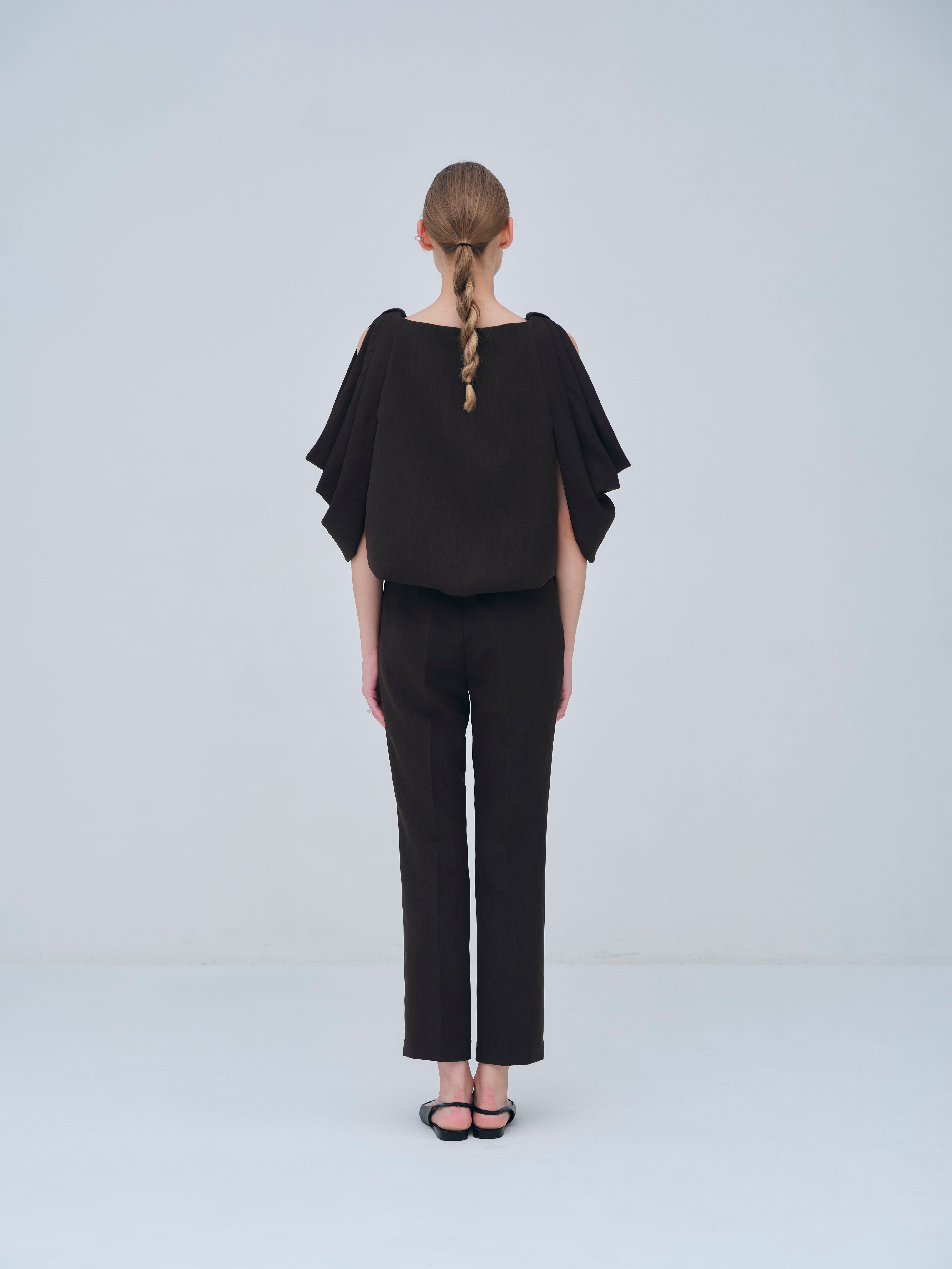 Drape Sleeve Balloon Tops