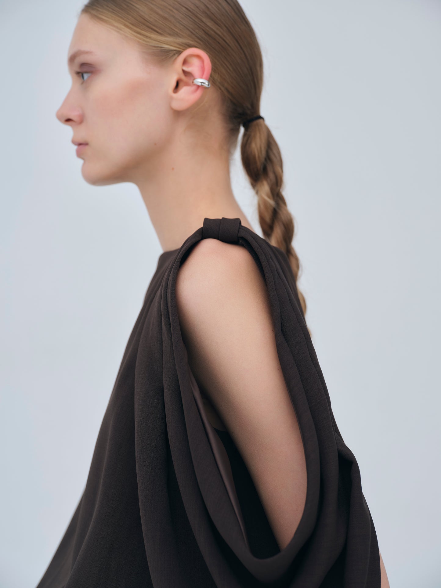 Drape Sleeve Balloon Tops