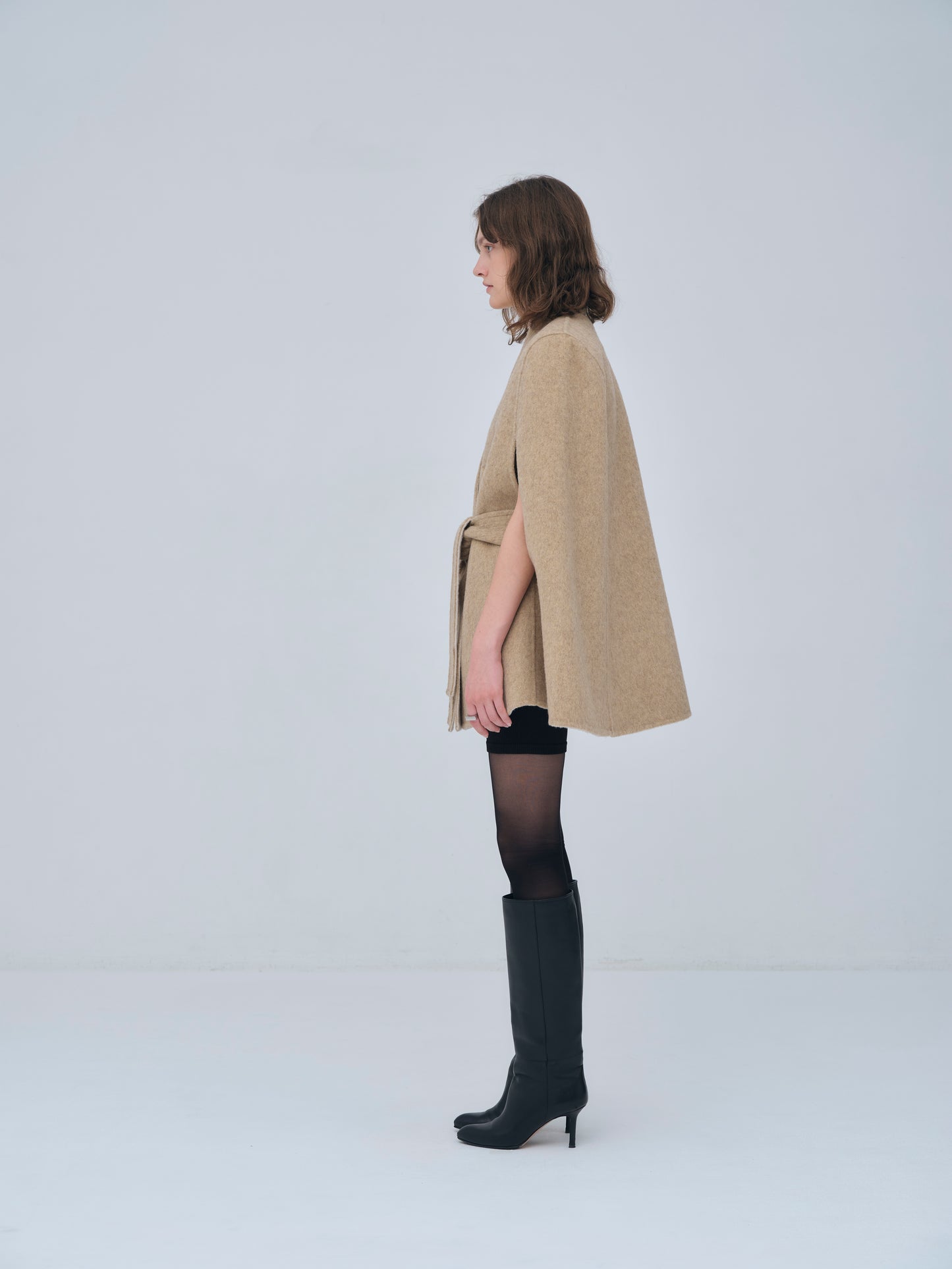 Dual Face Cape Coat