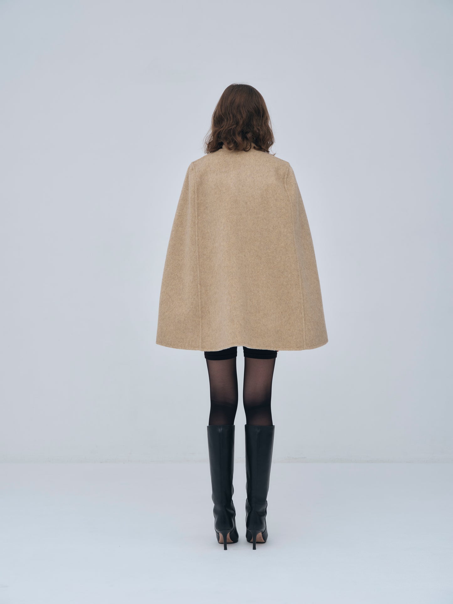 Dual Face Cape Coat