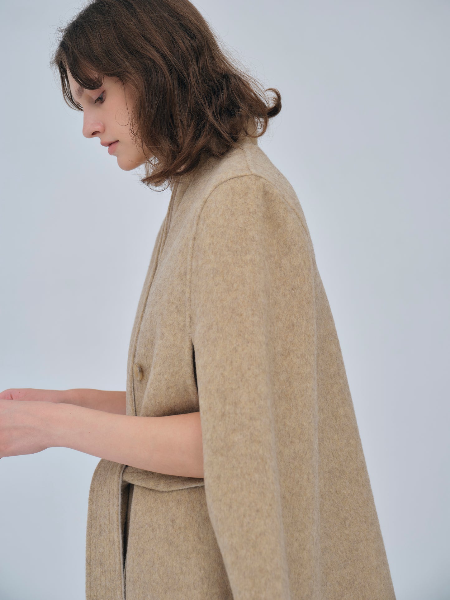 Dual Face Cape Coat