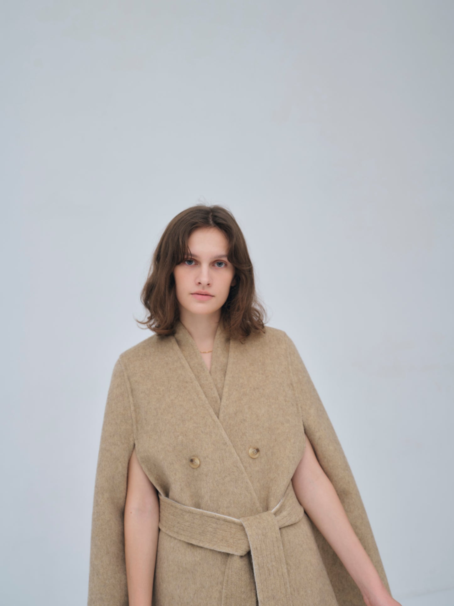 Dual Face Cape Coat