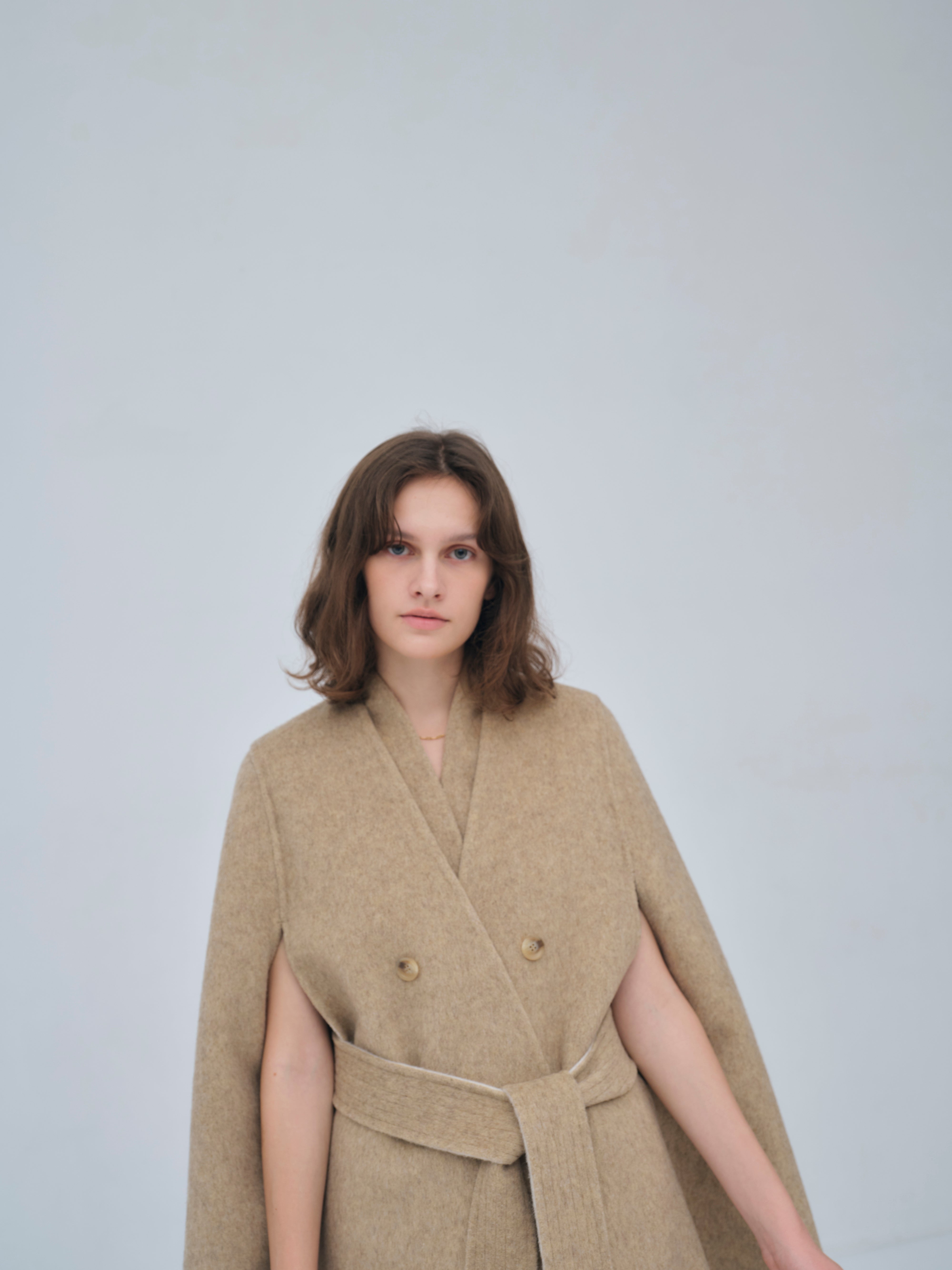 Dual Face Cape Coat