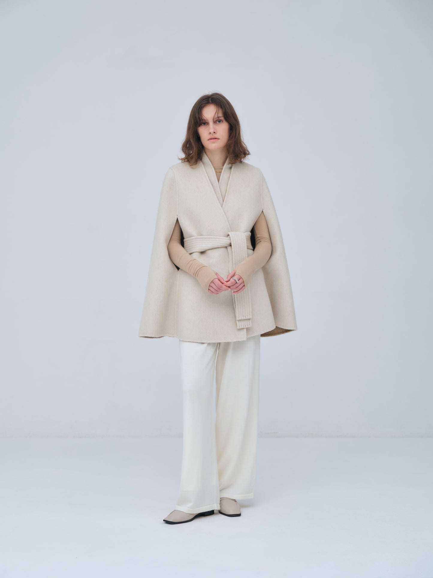 Dual Face Cape Coat
