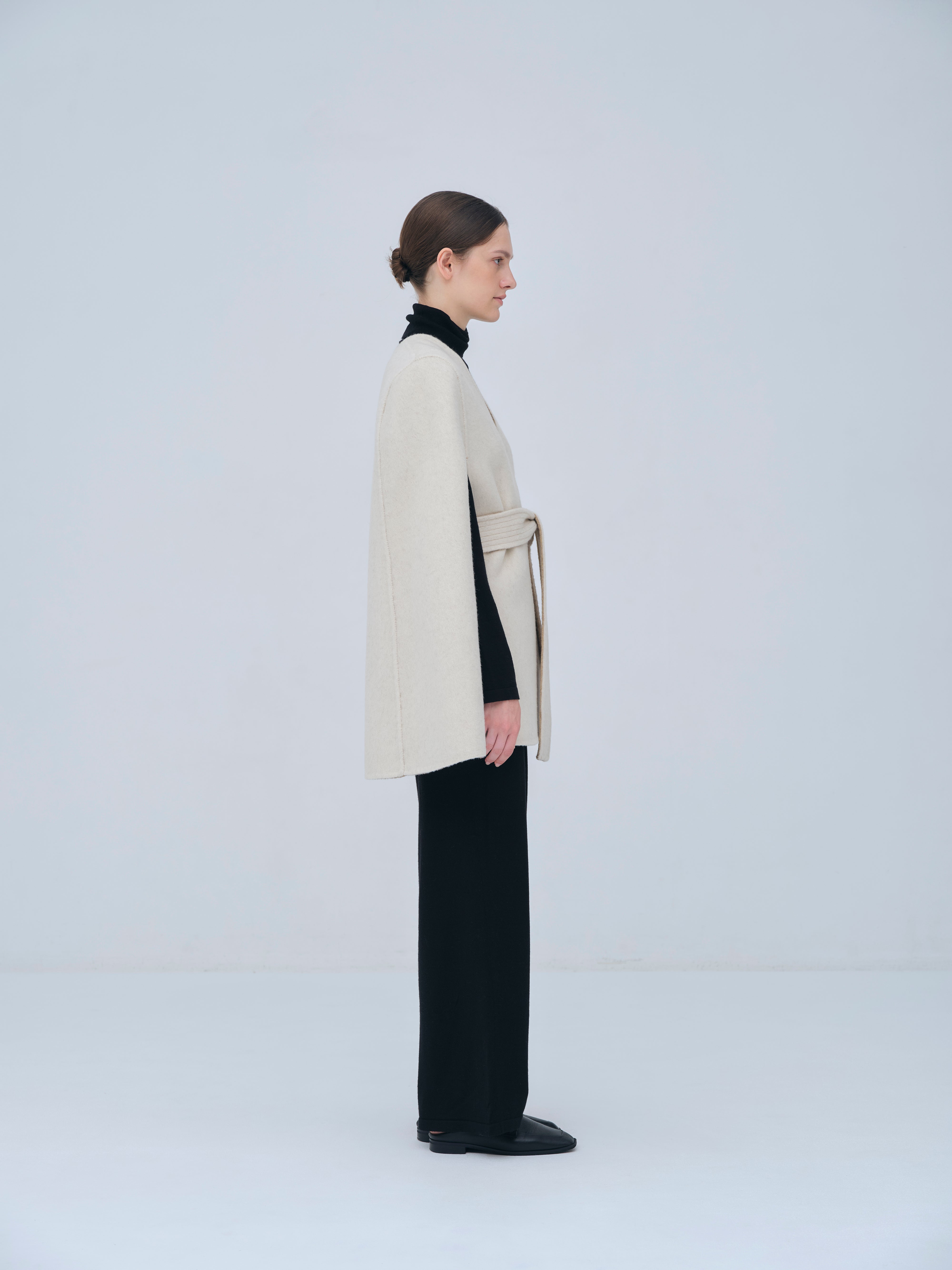 Dual Face Cape Coat