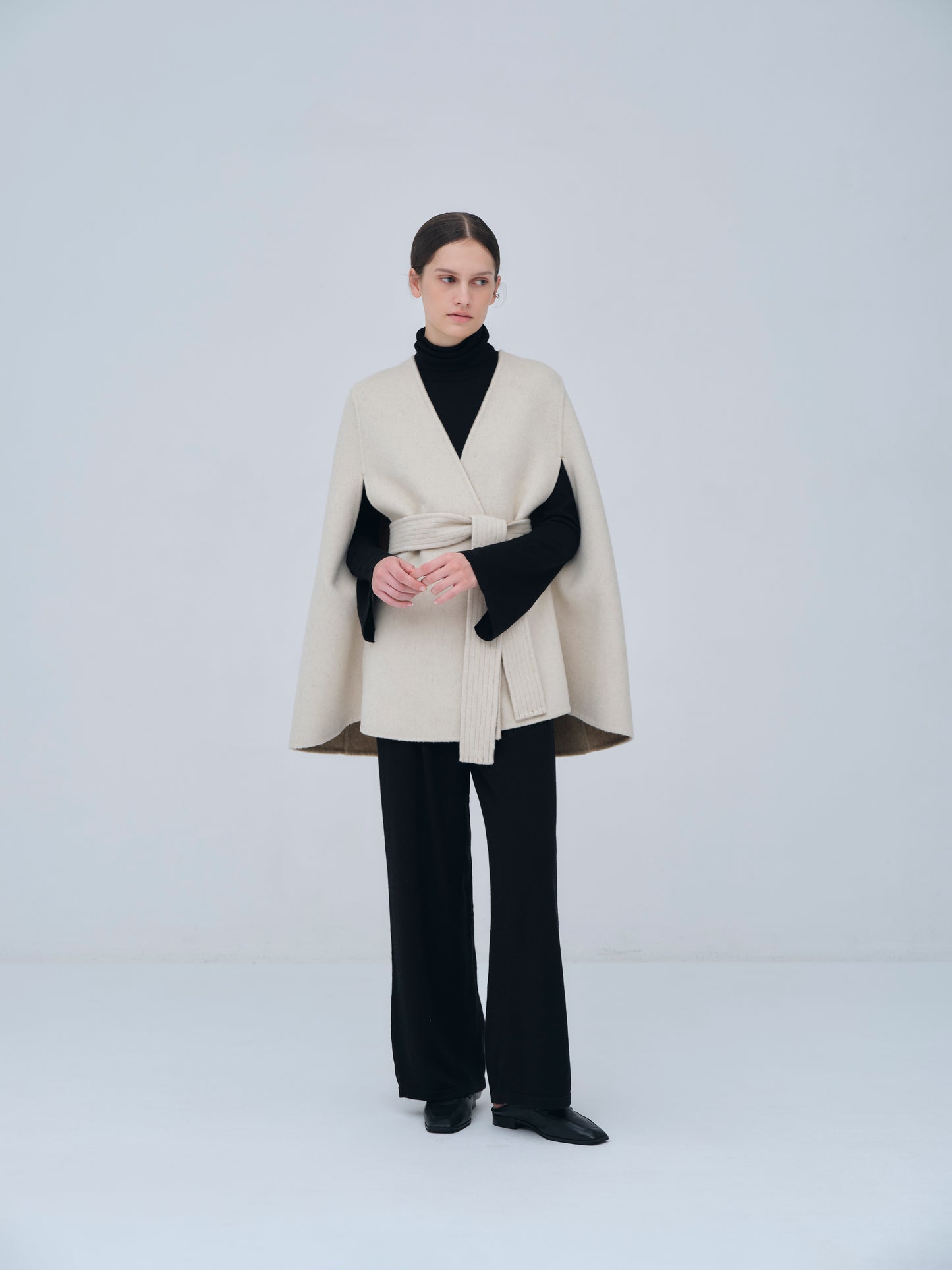 Dual Face Cape Coat