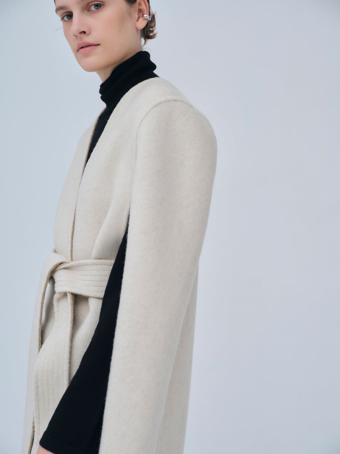 Dual Face Cape Coat