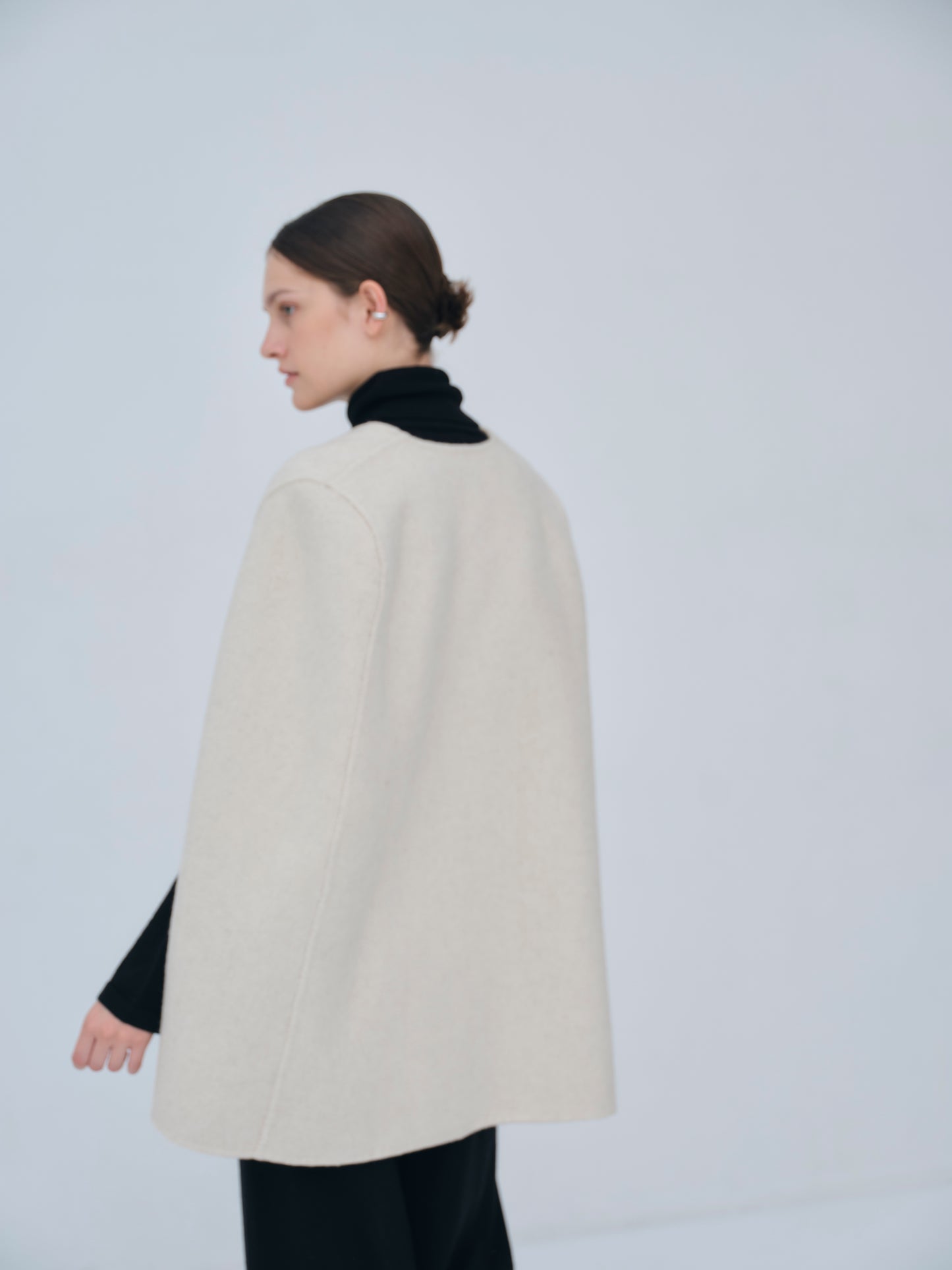Dual Face Cape Coat