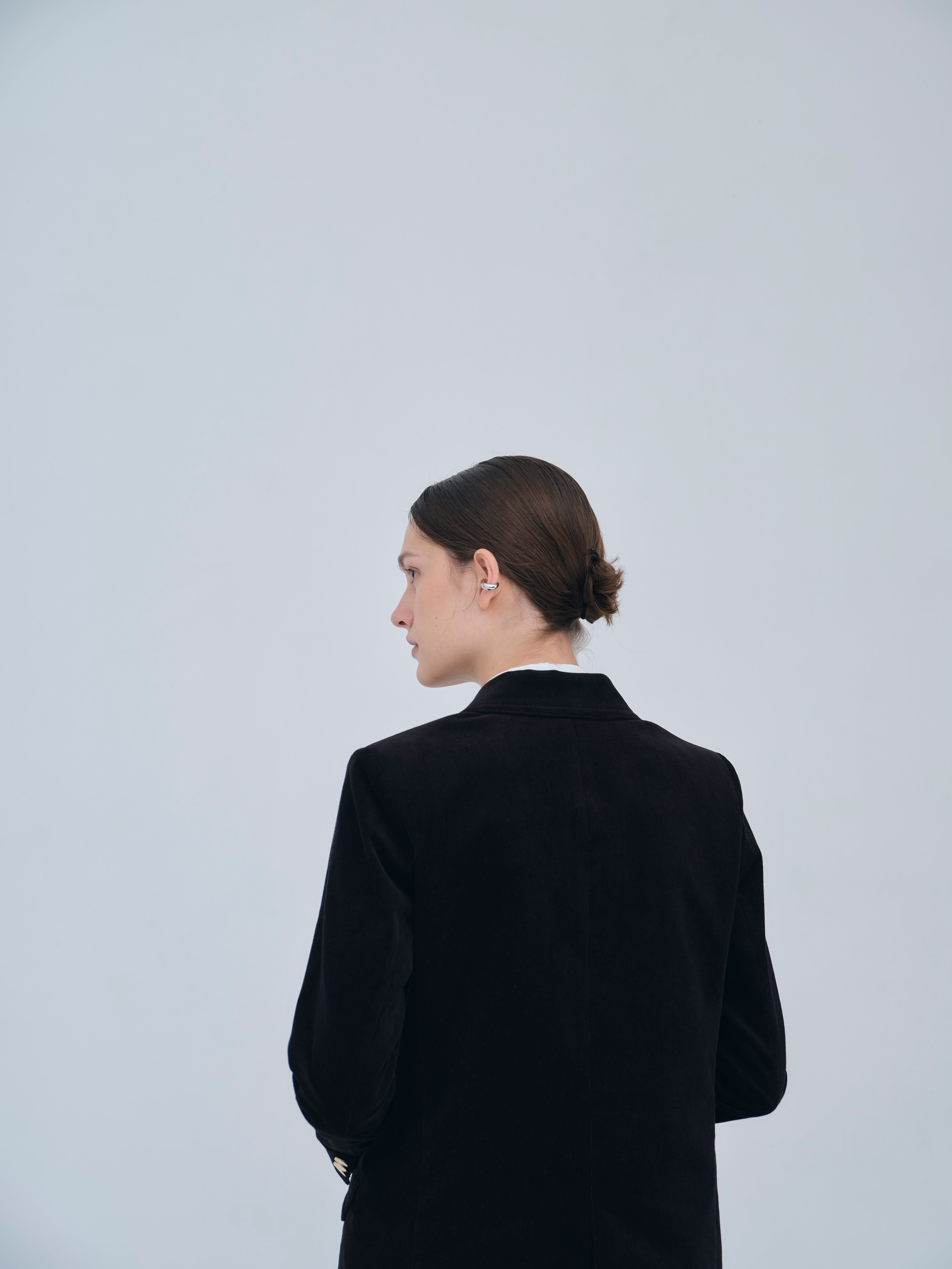 Double-breasted Corduroy Jacket