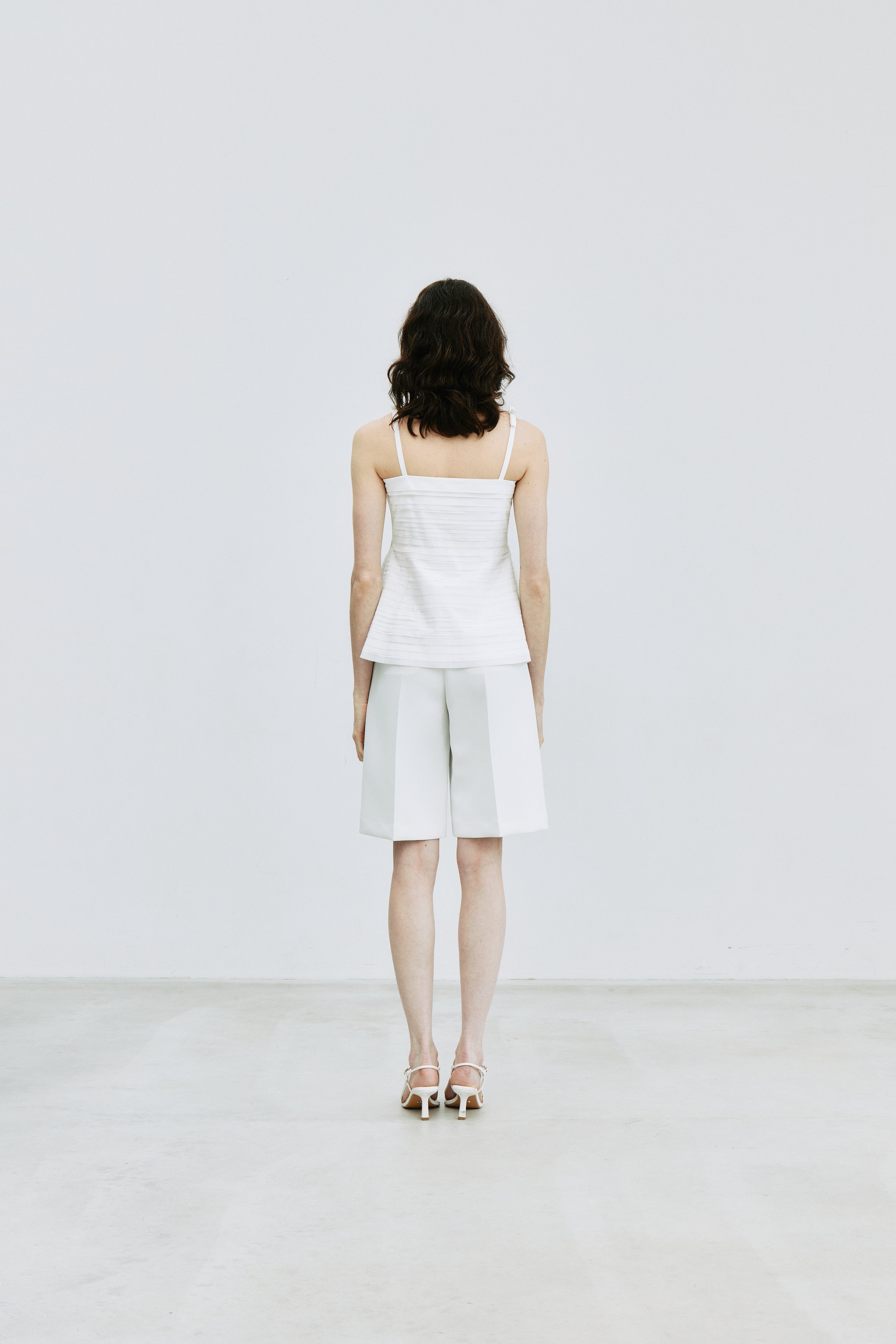 Layered Sculpt Peplum Top
