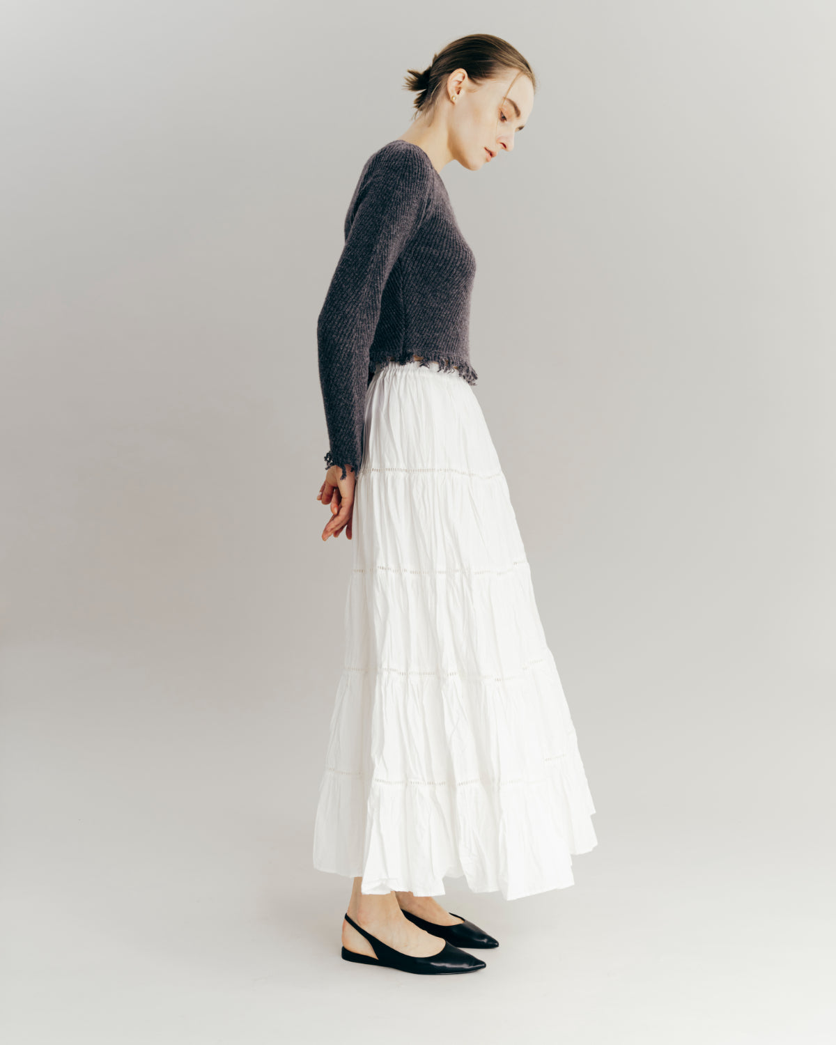 Cotton Tiered skirt