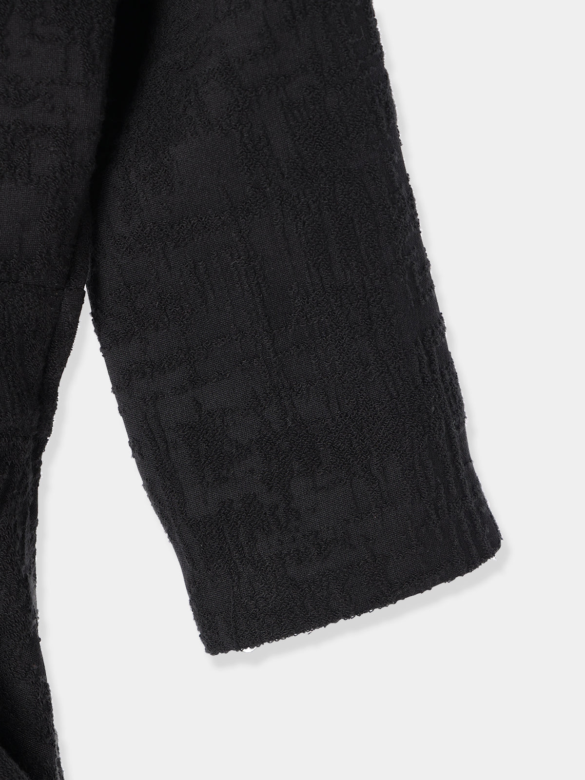Tuck drape Jacquard Dress