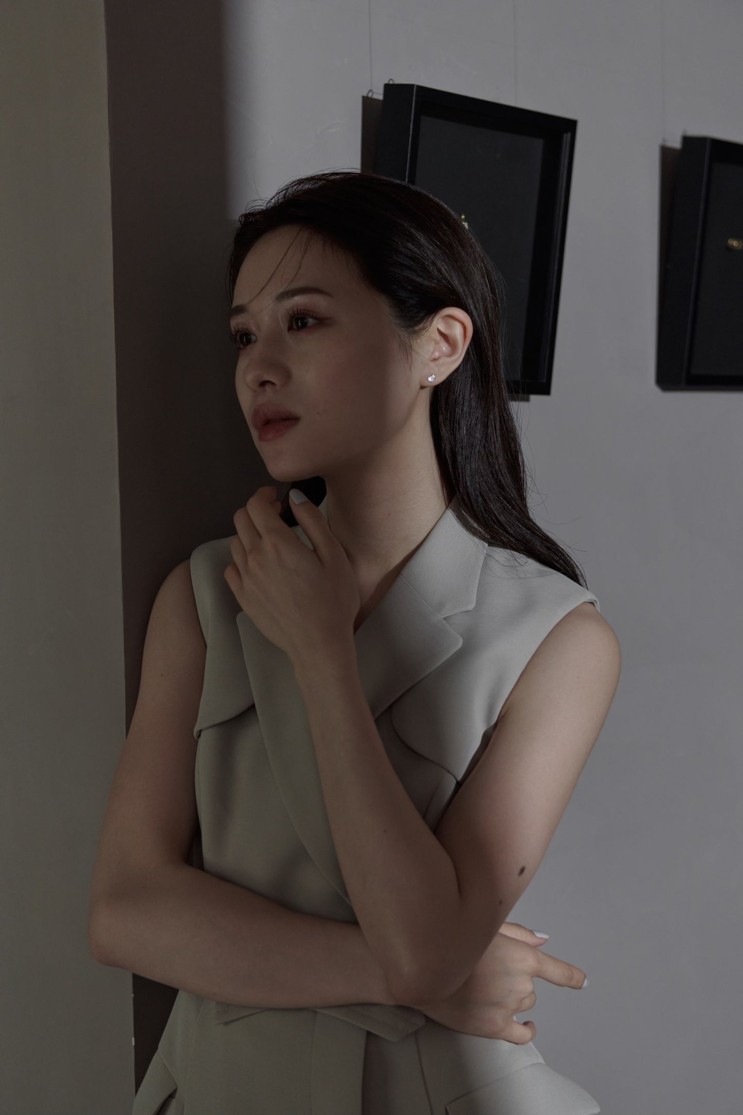 Sleeveless Coat Dress