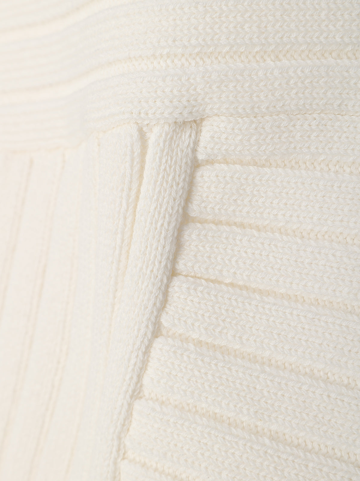 Panel rib knit tops