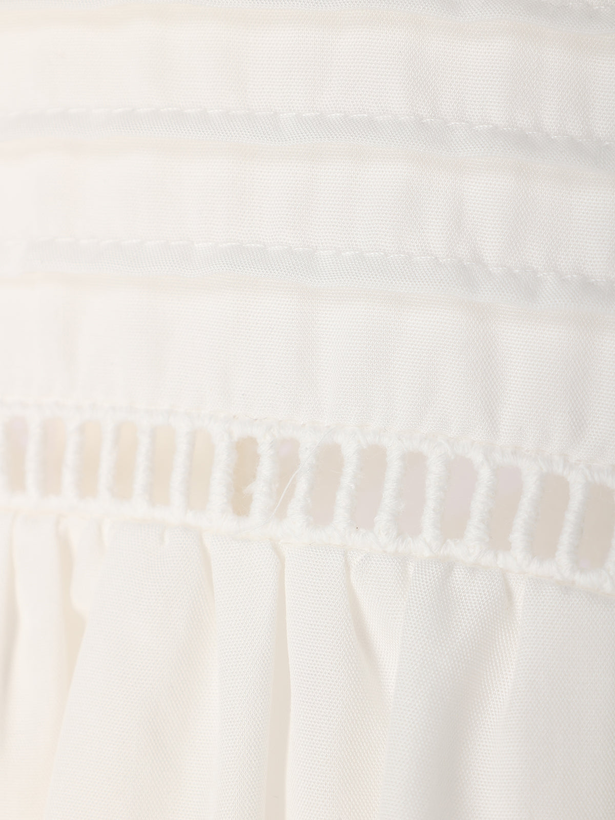 Drape sleeve lace blouse