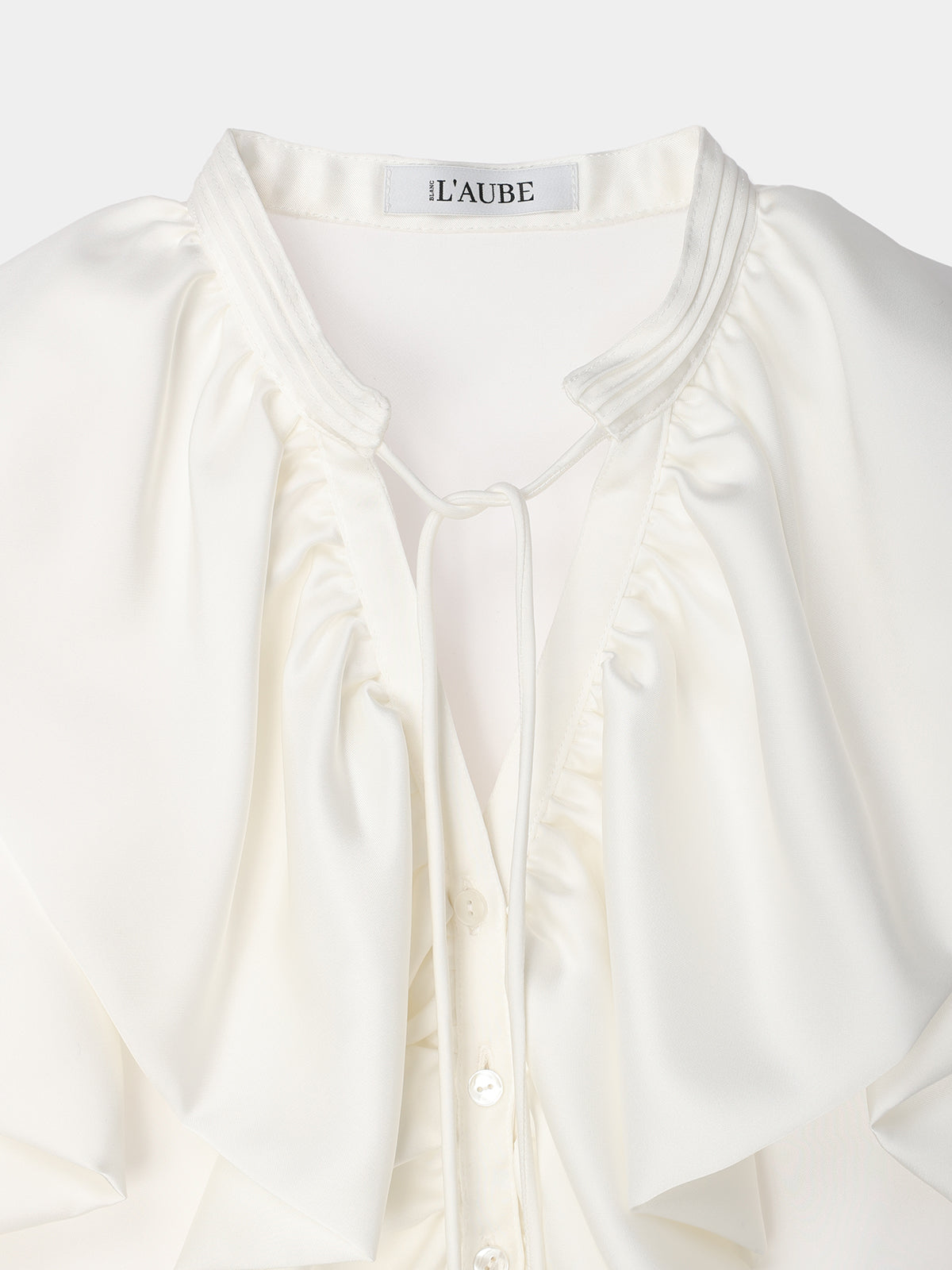 Raffle Satin Blouse