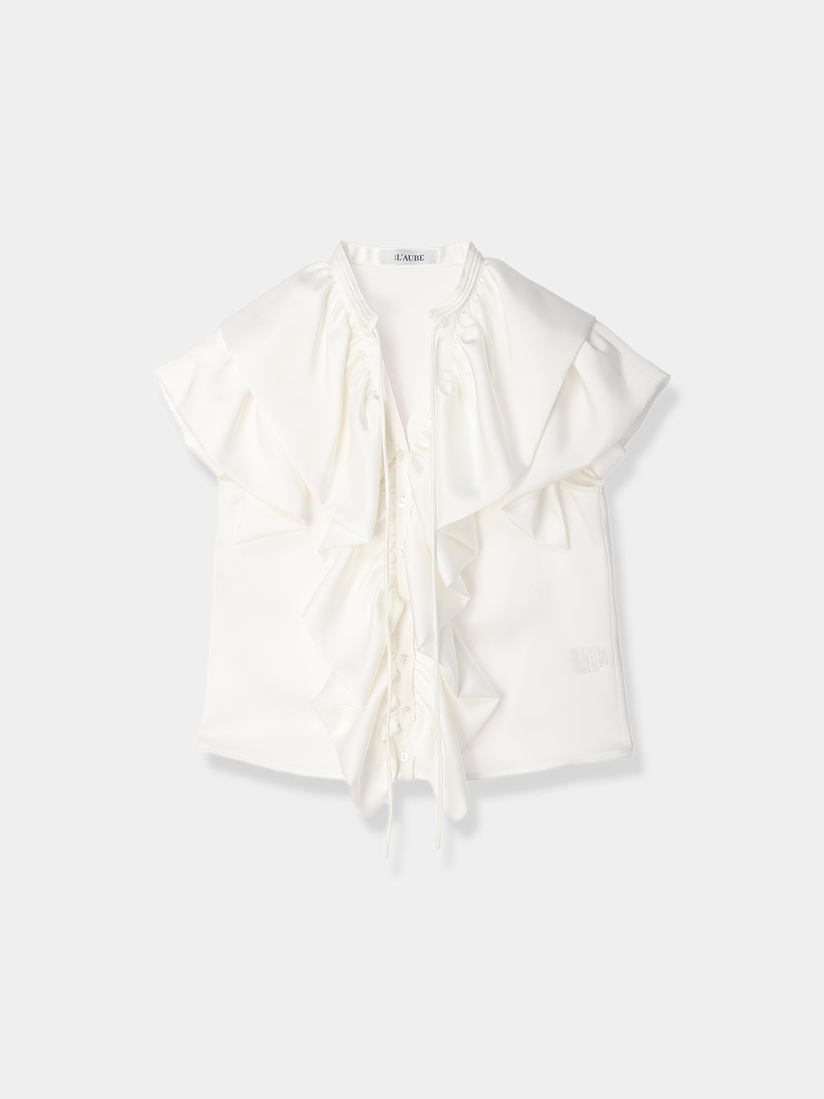 Raffle Satin Blouse