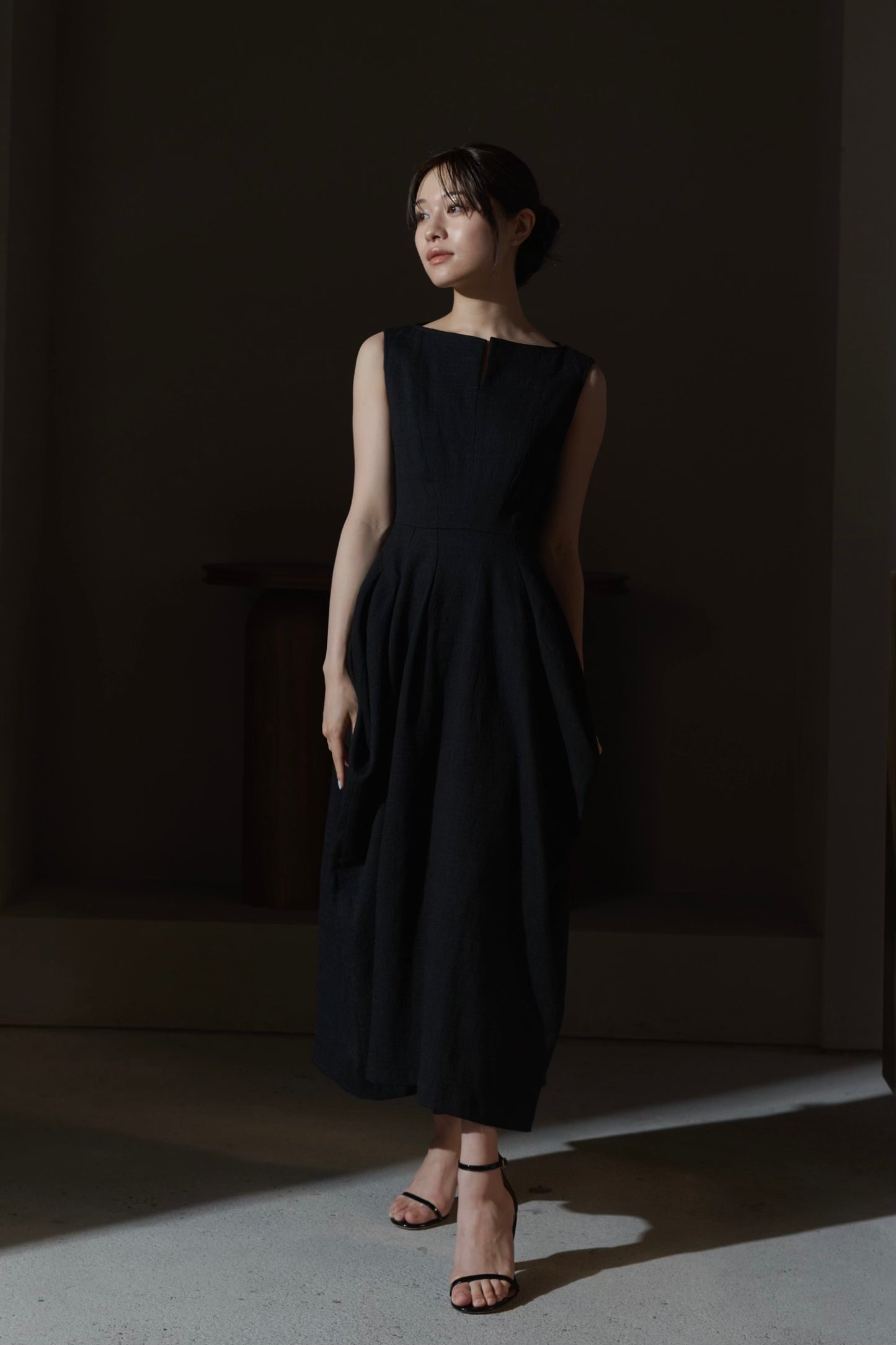 Slab tweed Cocoon Dress