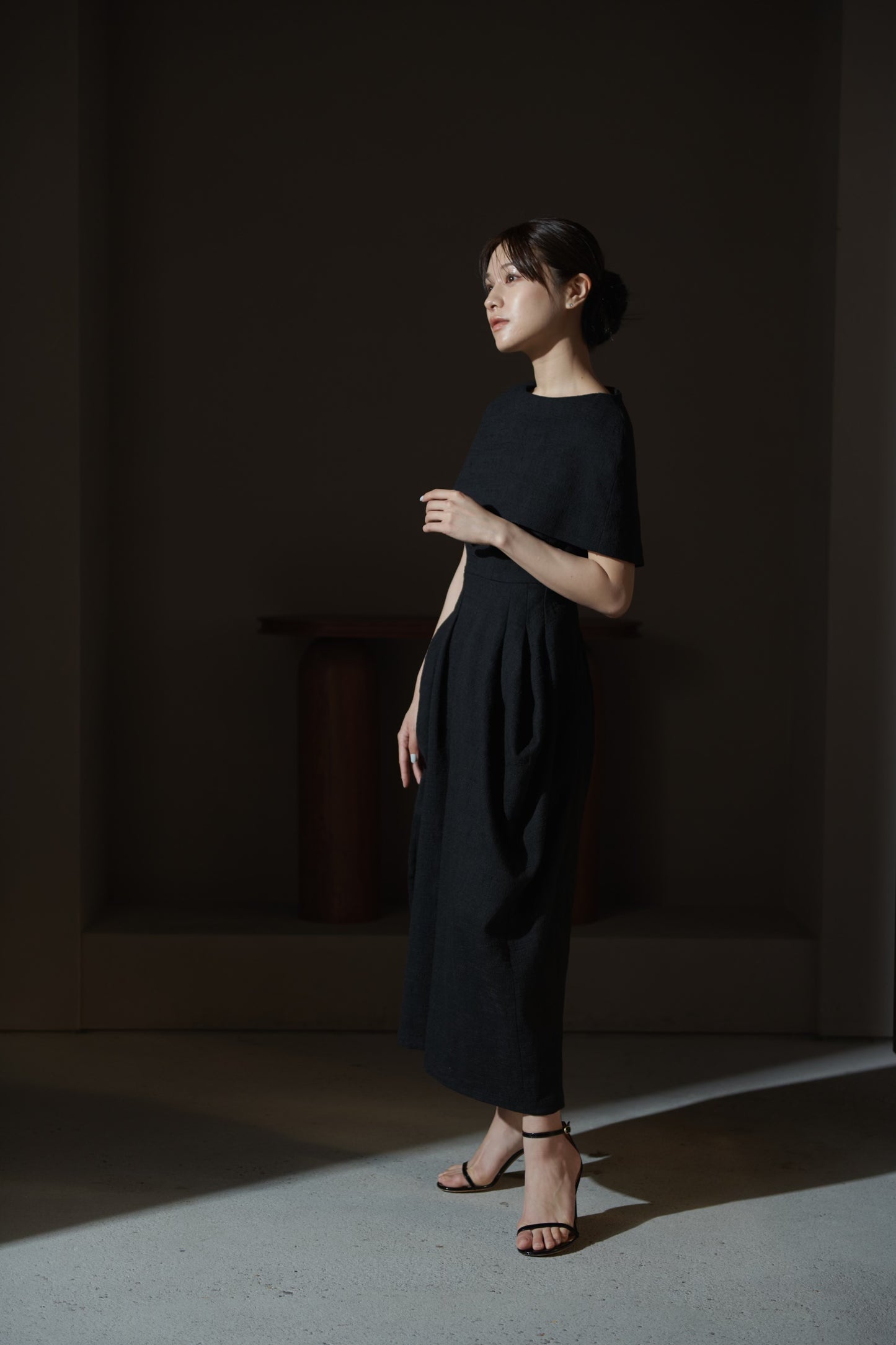 Slab tweed Cocoon Dress