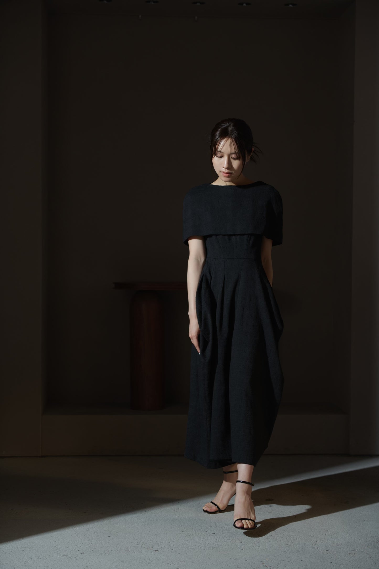 Slab tweed Cocoon Dress