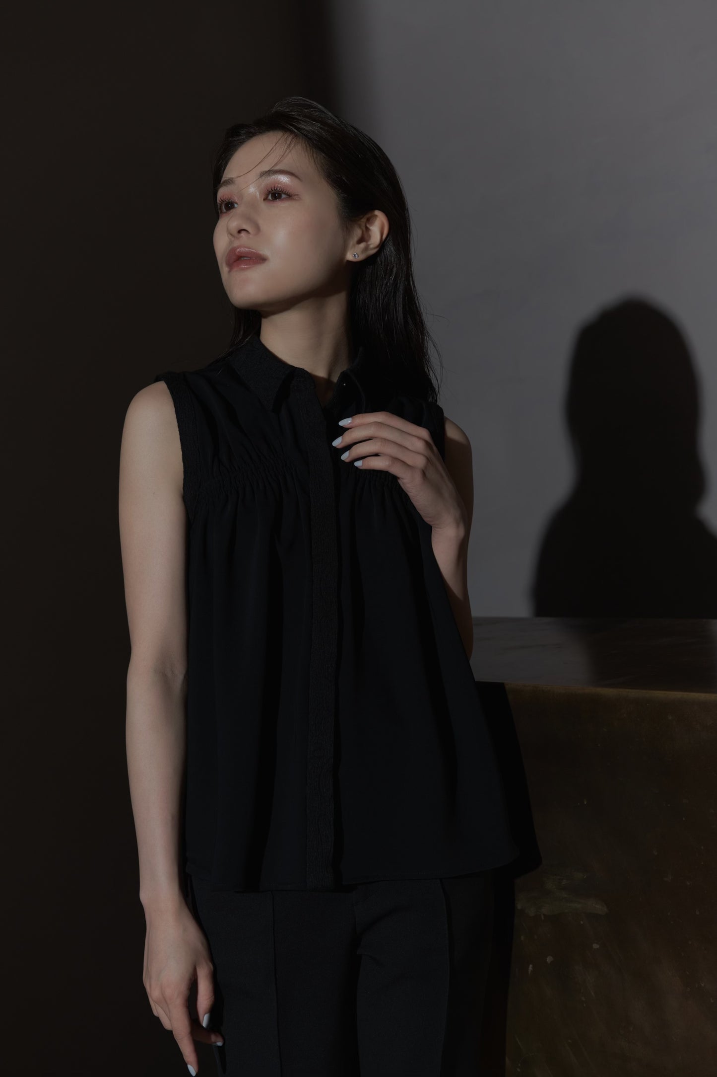Jacquard Docking Blouse