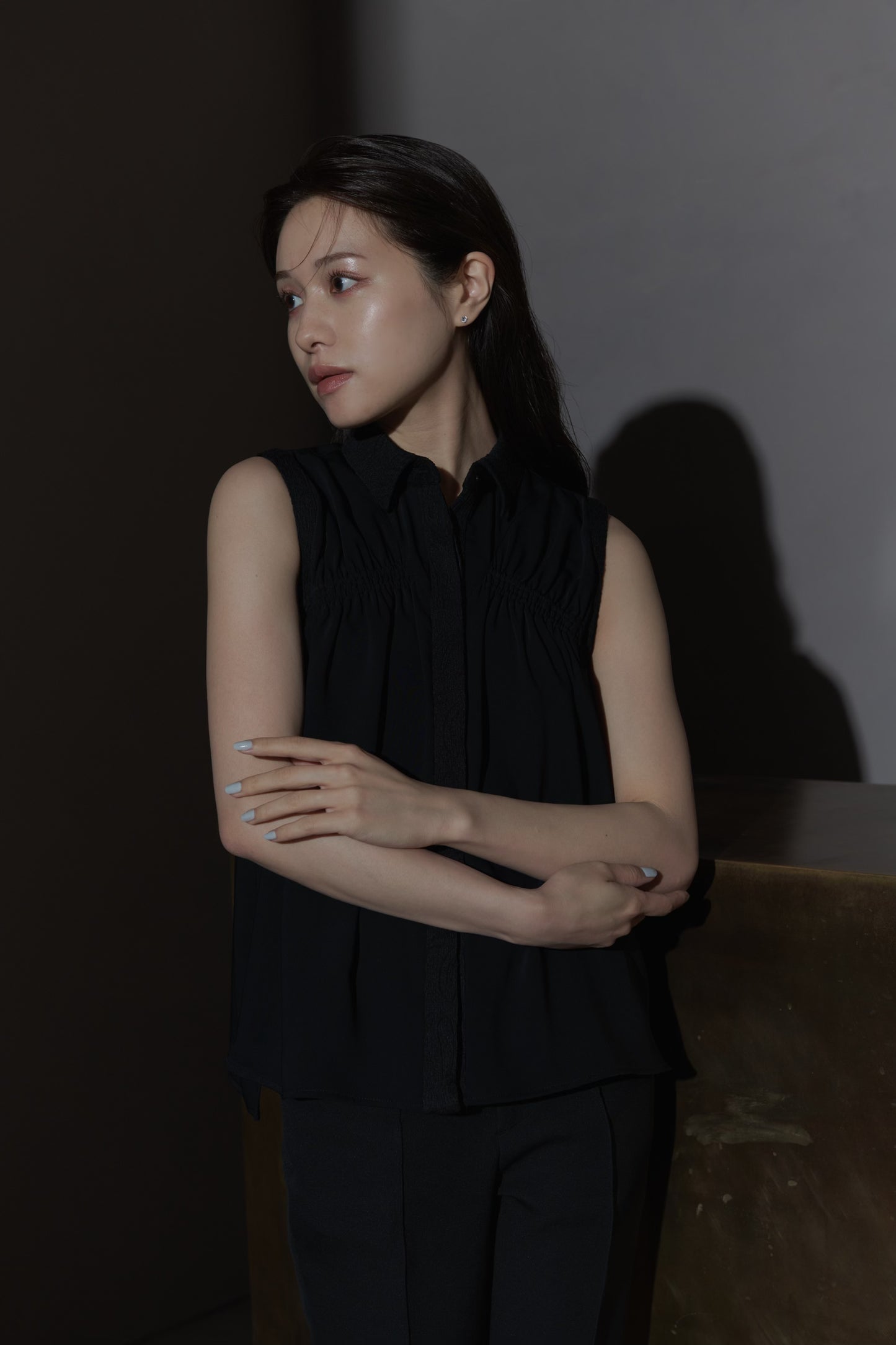 Jacquard Docking Blouse