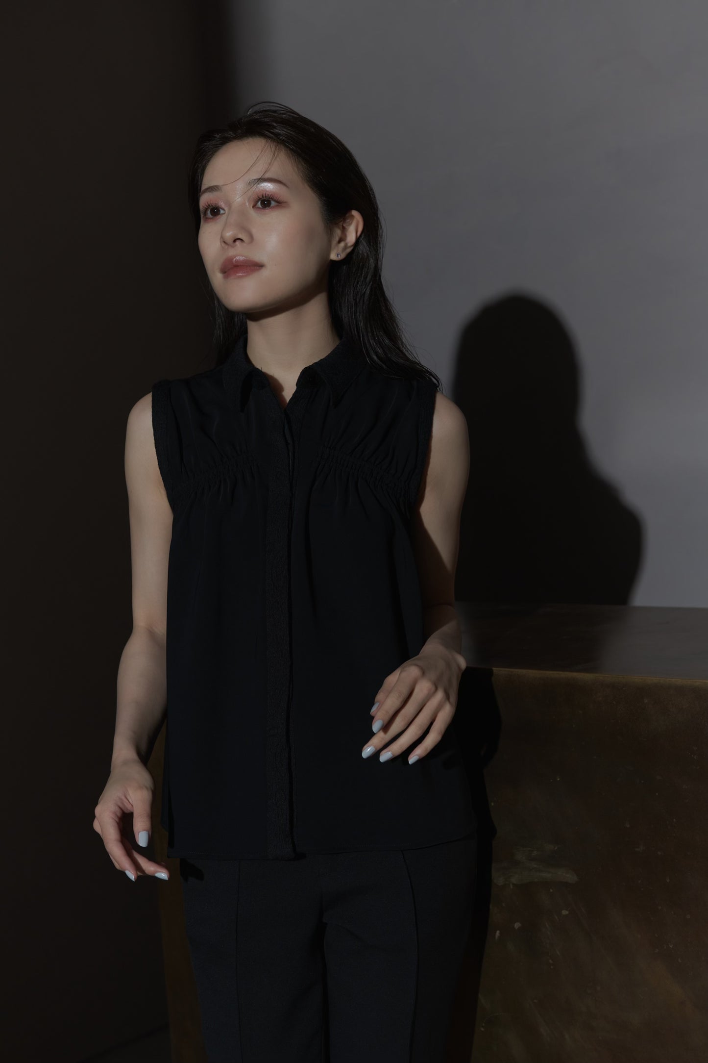 Jacquard Docking Blouse